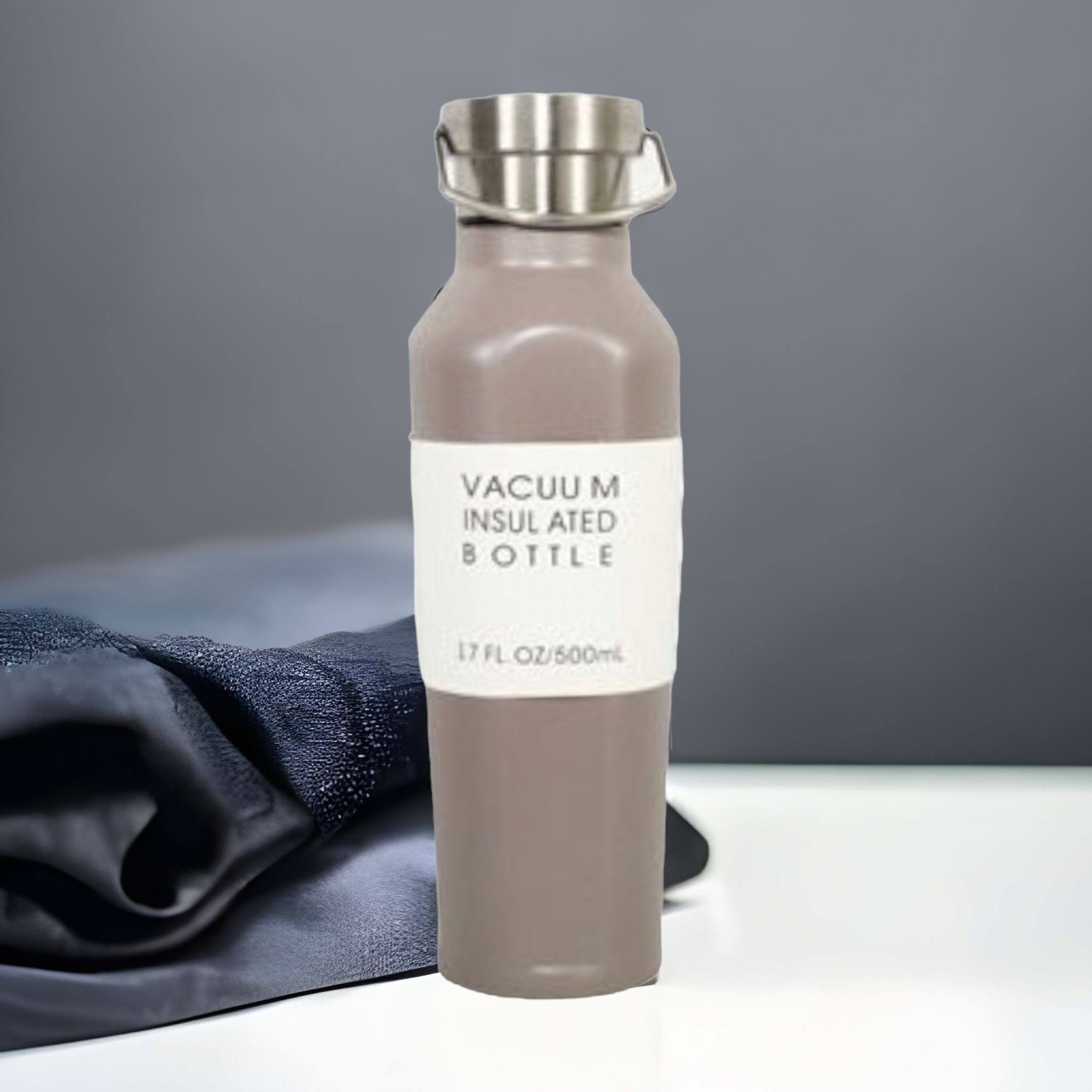 Office Flask 500ml Double Wall Stainless Steel 35028