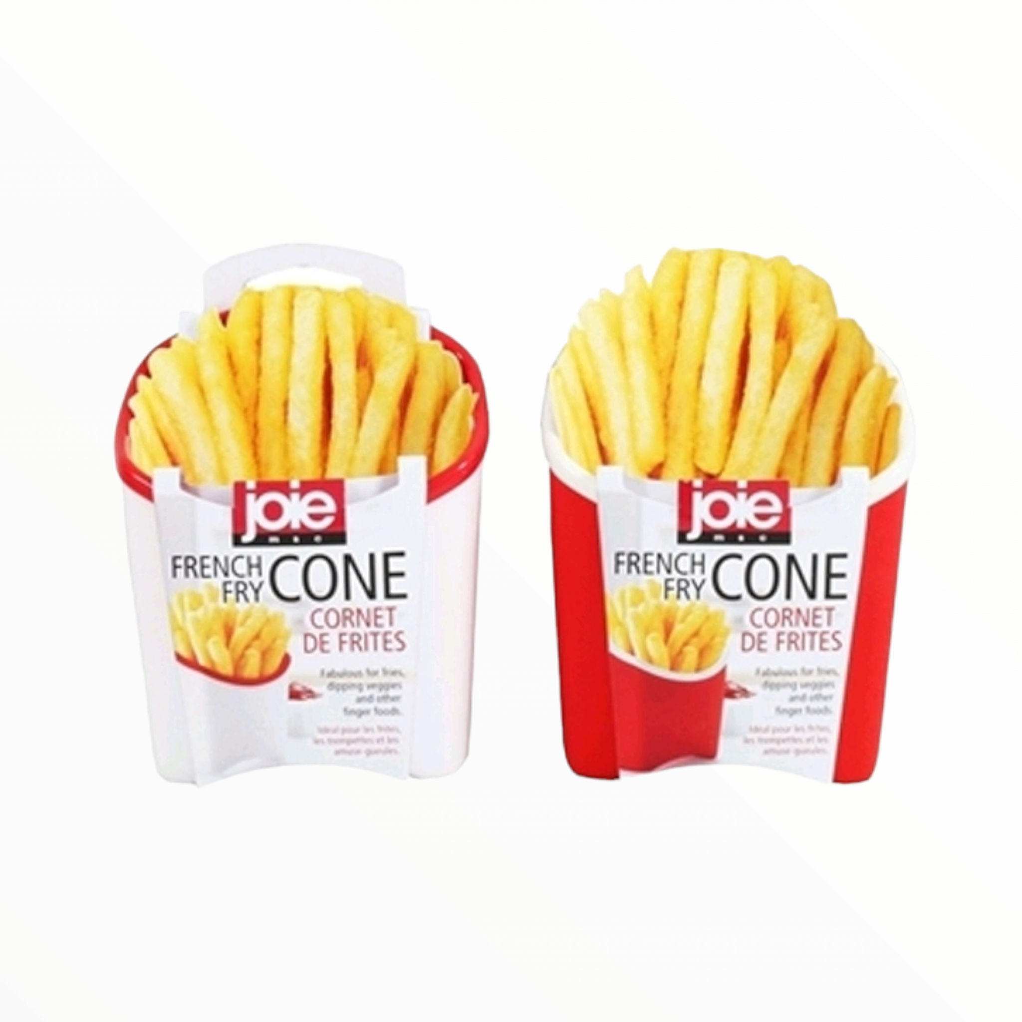 Joie Chips Box - French Fry Cone Assorted 15732