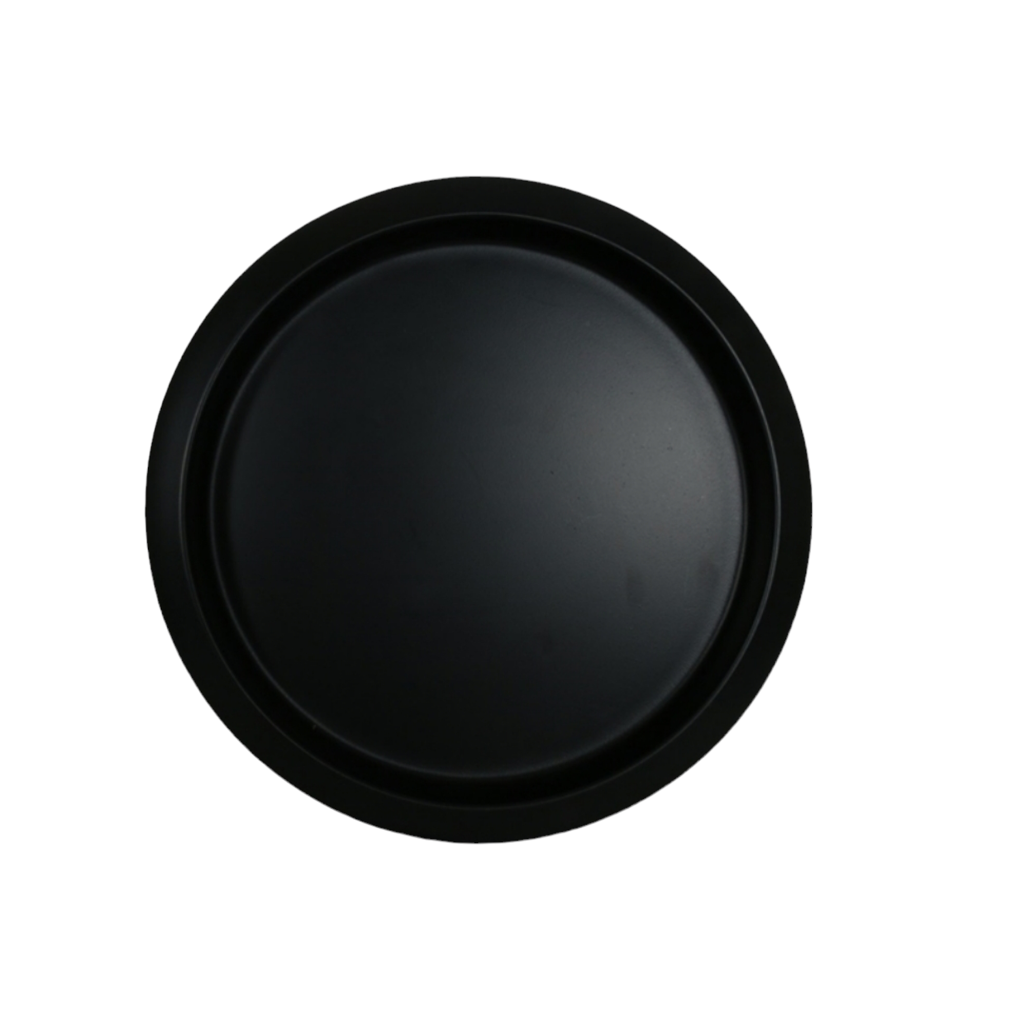 Serving Tray Matte Black 35x2cm Stainless Steel 13160