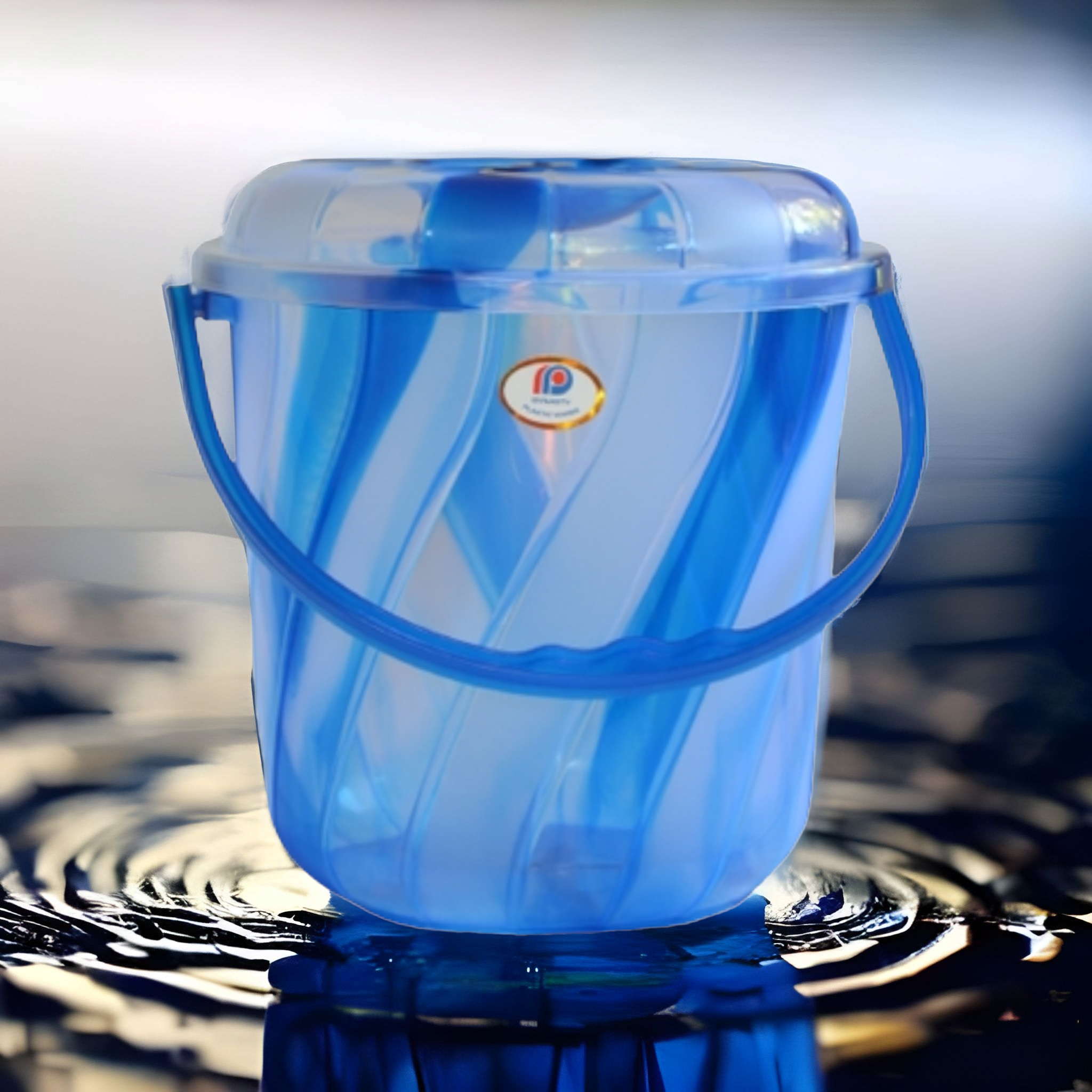 16L Plastic Bucket 2-Tone 1016D