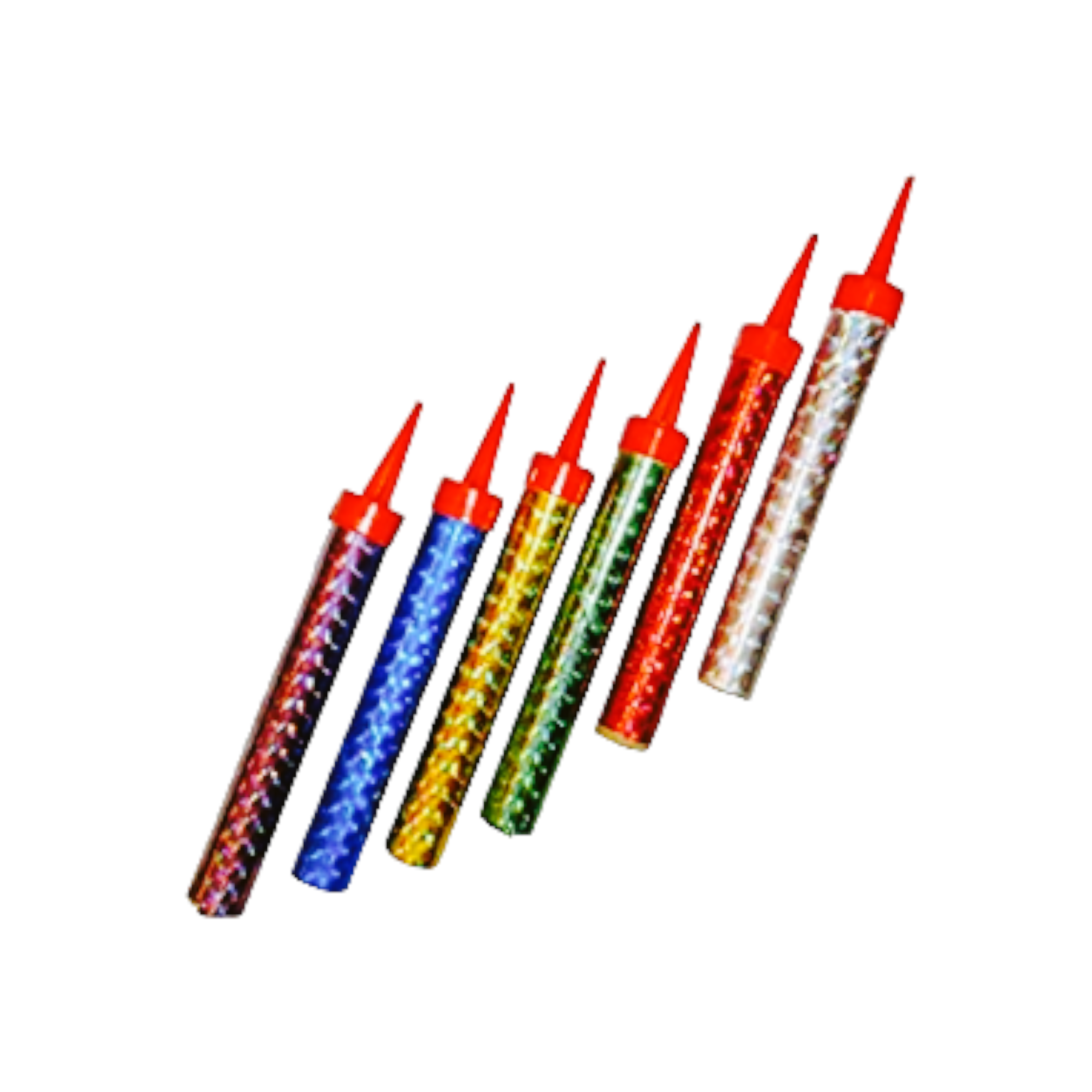 Sparkling Candle 12cm Sparklers Assorted Colors 6pc