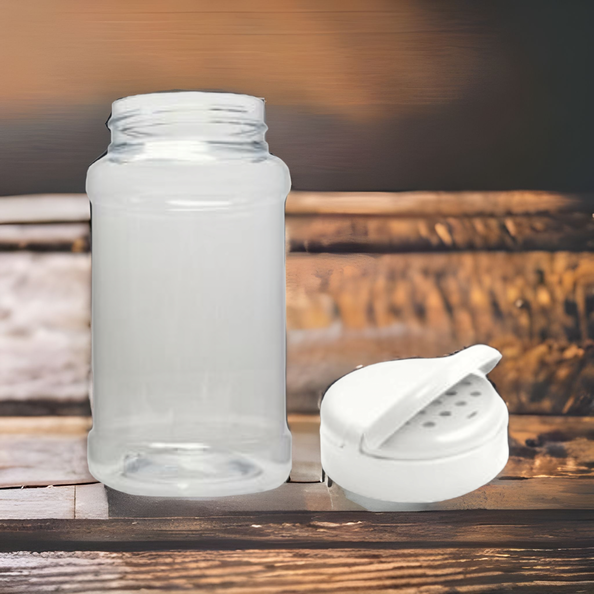 135ml Spice Shaker Bottle PET Plastic with Flip Cap