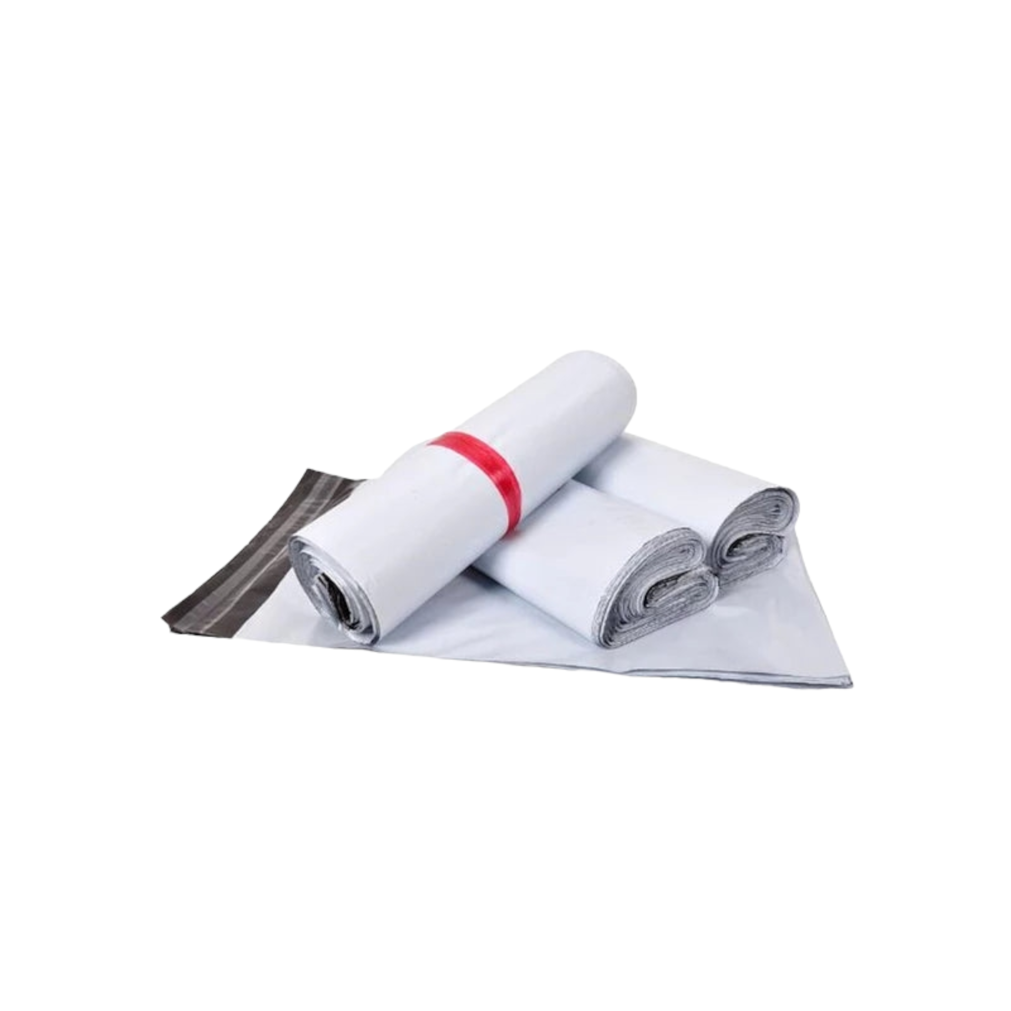 Tamper Proof White Courier Bag Self Adhesive Seal Packaging Pouch 75microns - Heavy Duty Virgin Material