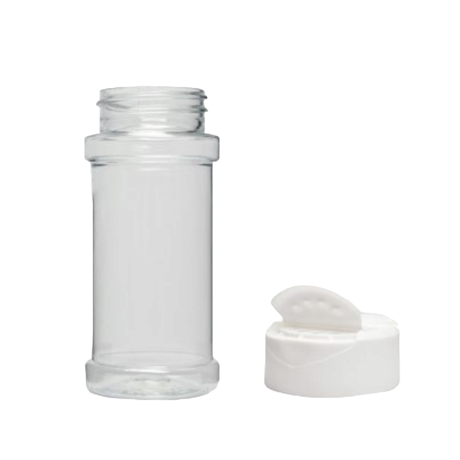 85ml Spice Shaker PET Plastic Bottle with Flip Cap