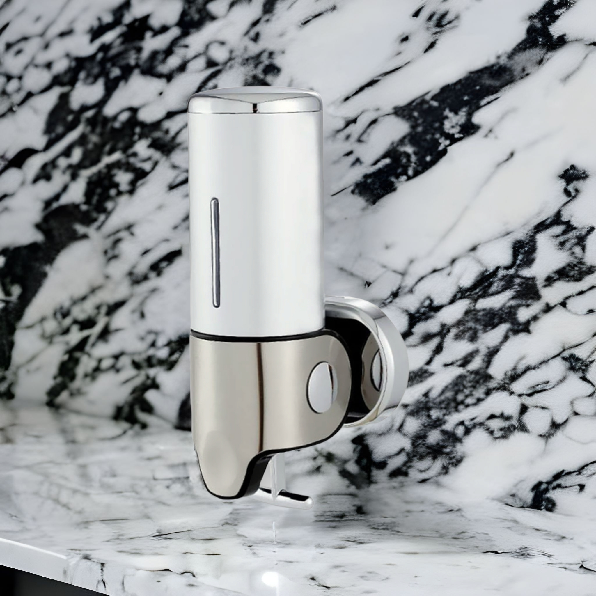 Liquid Hand Soap Dispenser Manual Wall Mounted