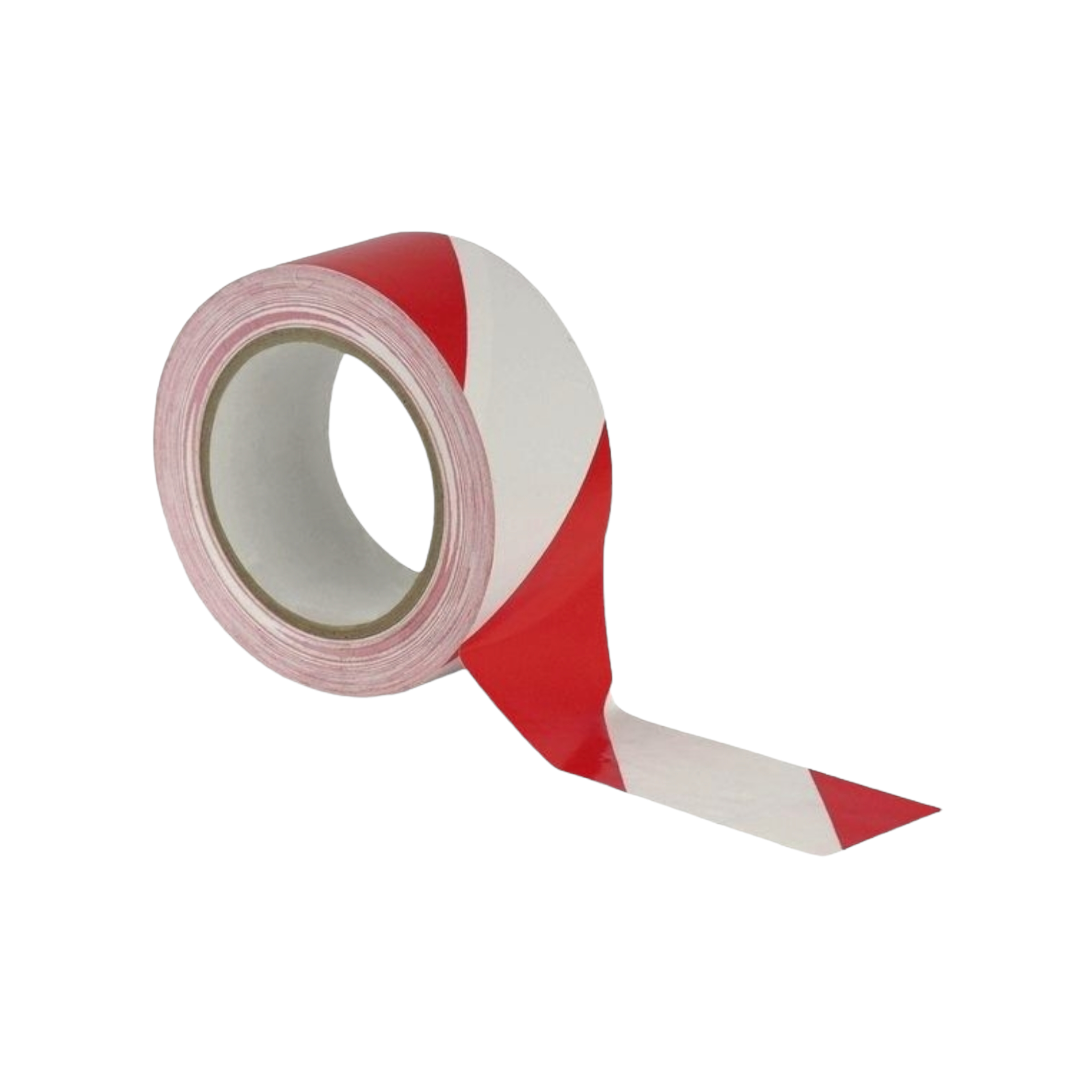 Barrier Safety Tape 75mmx500m Chevron Red & White