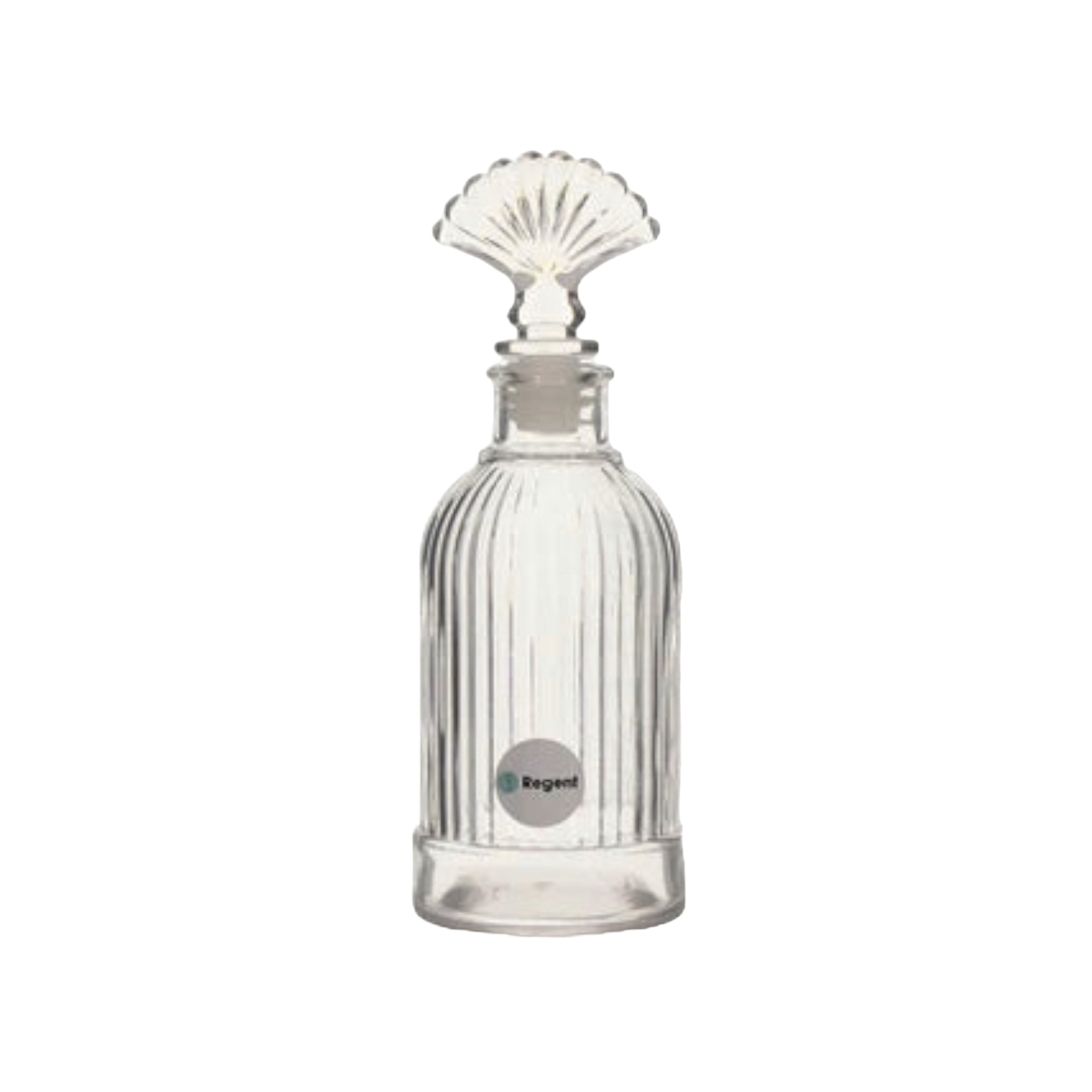 Regent 200ml Glass Perfume Bottle with Shell Stopper 10777