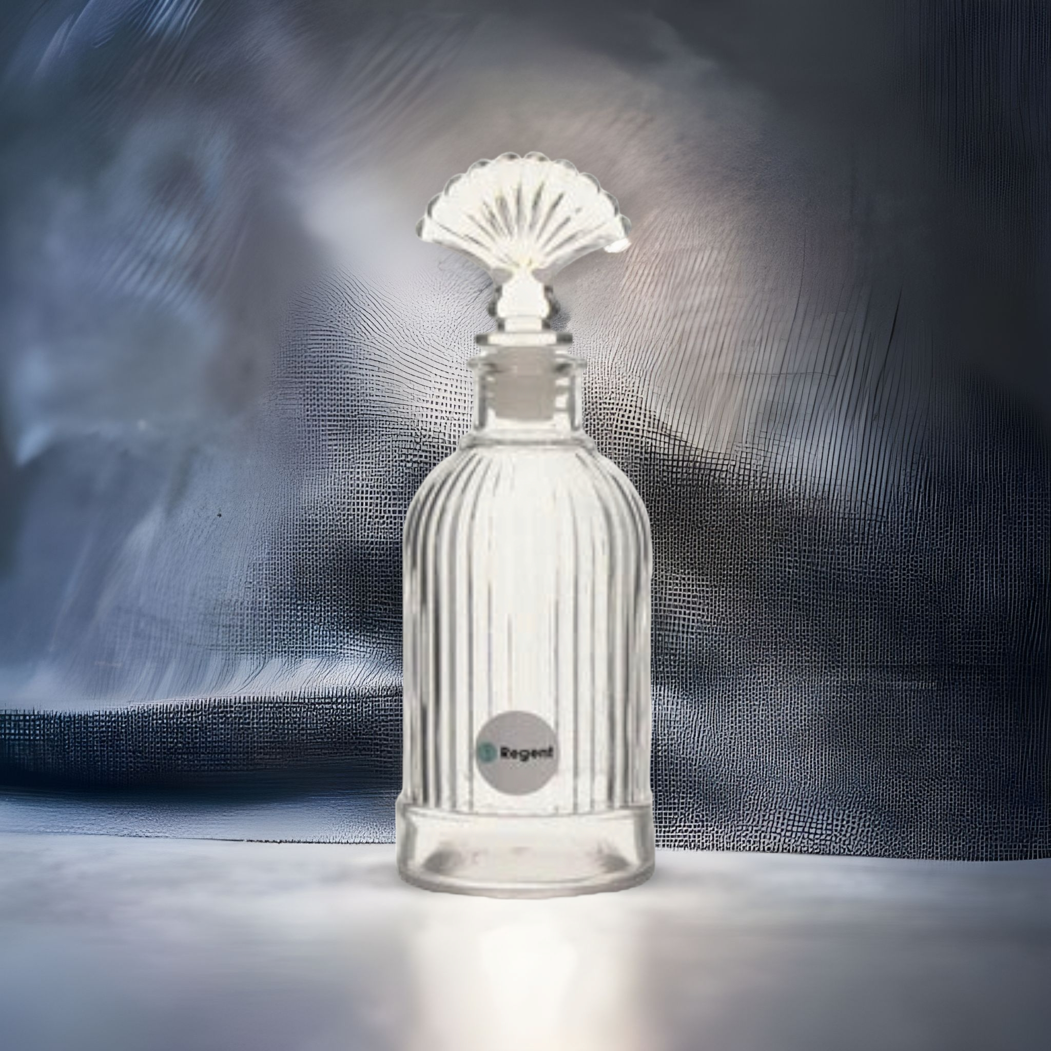 Regent 200ml Glass Perfume Bottle with Shell Stopper 10777