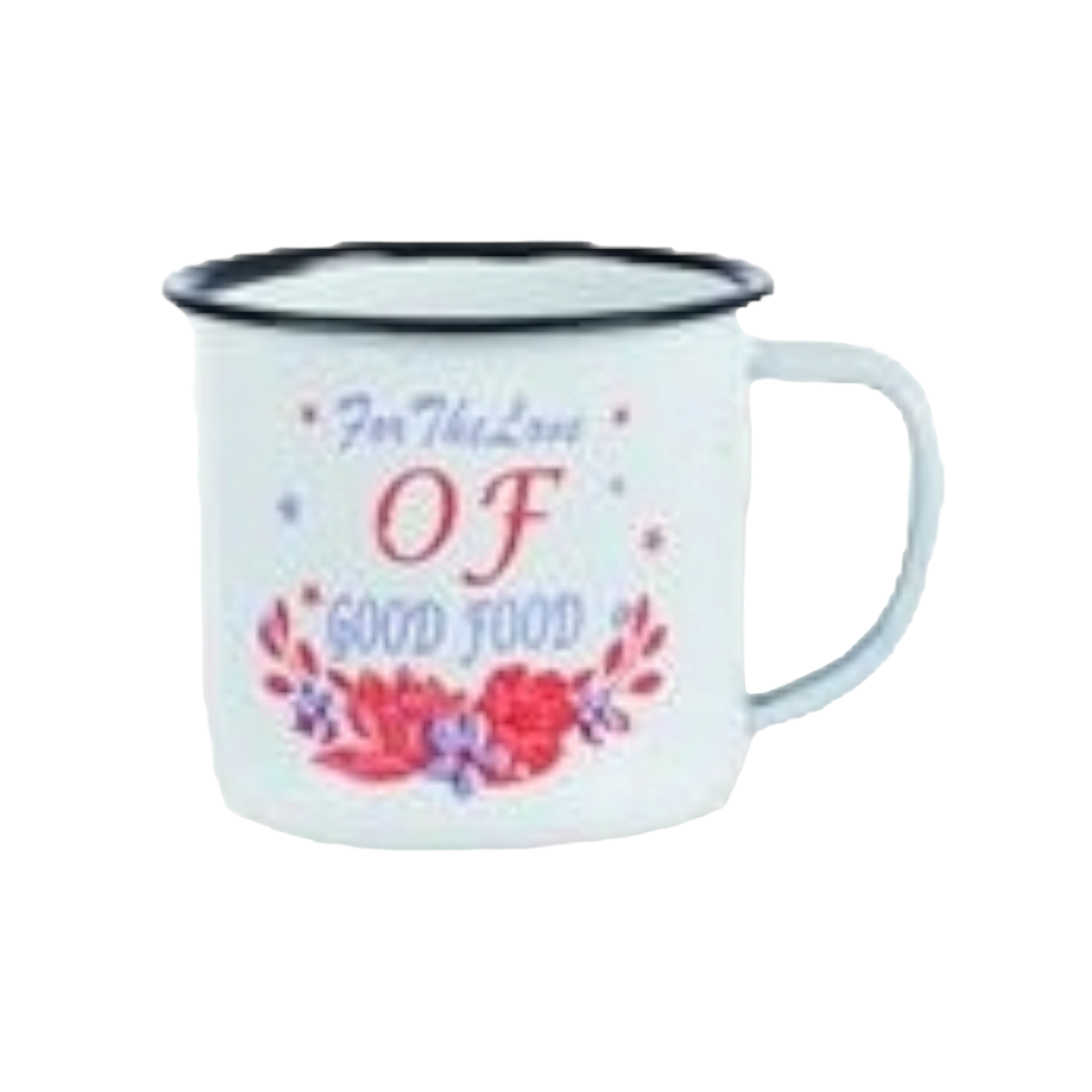Enamel Mug 6cm with Sayings