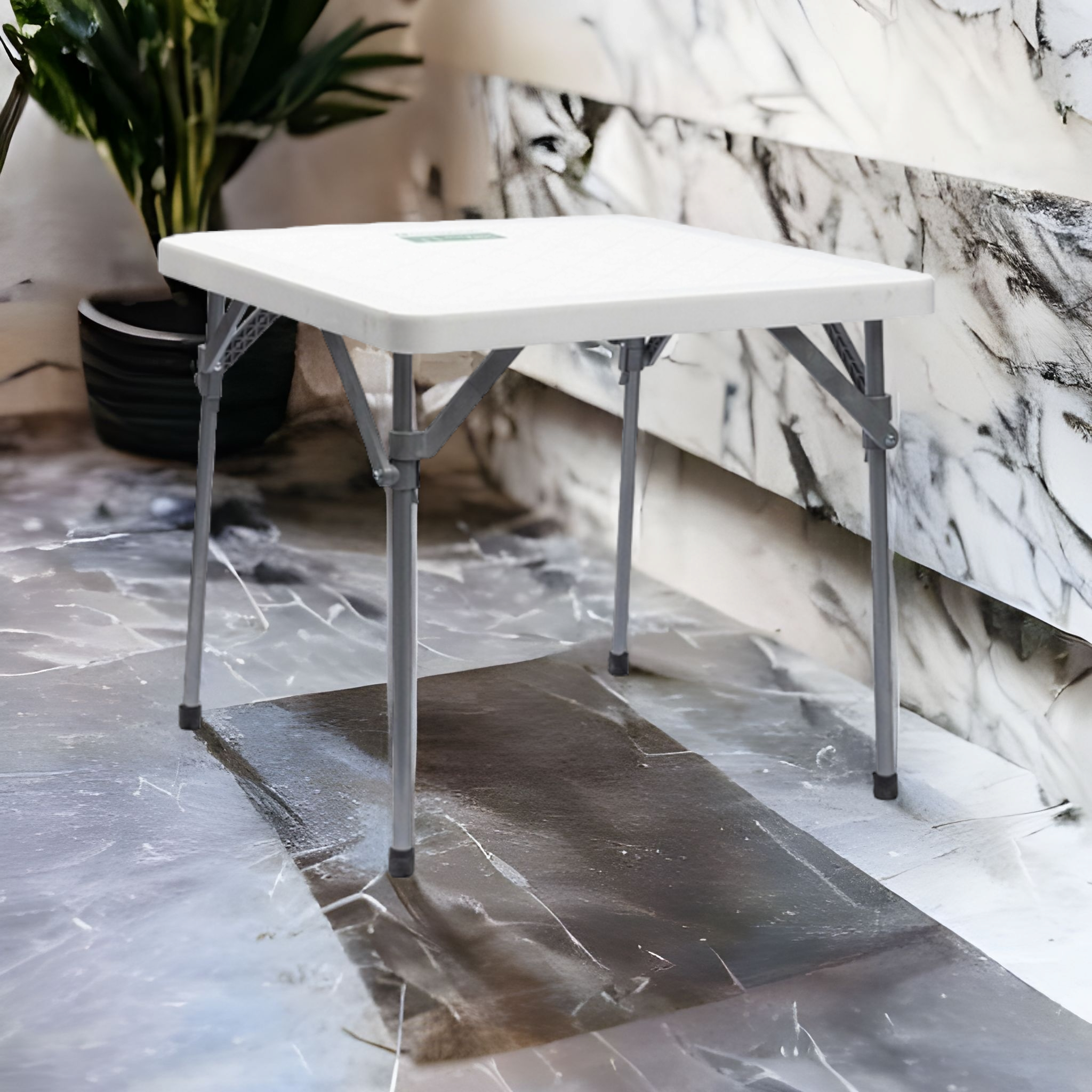 Tia Plastic Collapsible Table 4 Seater