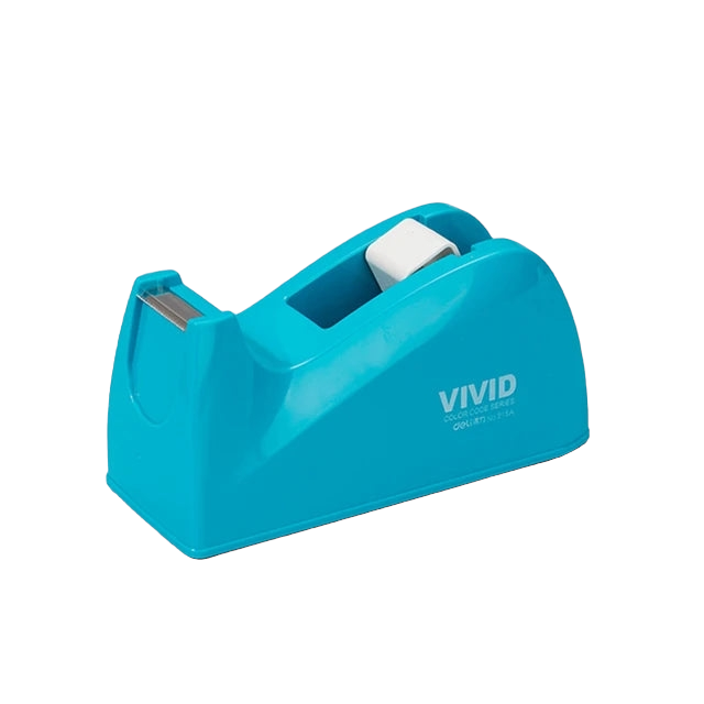 Deli Nusign Tape Dispenser Light Blue