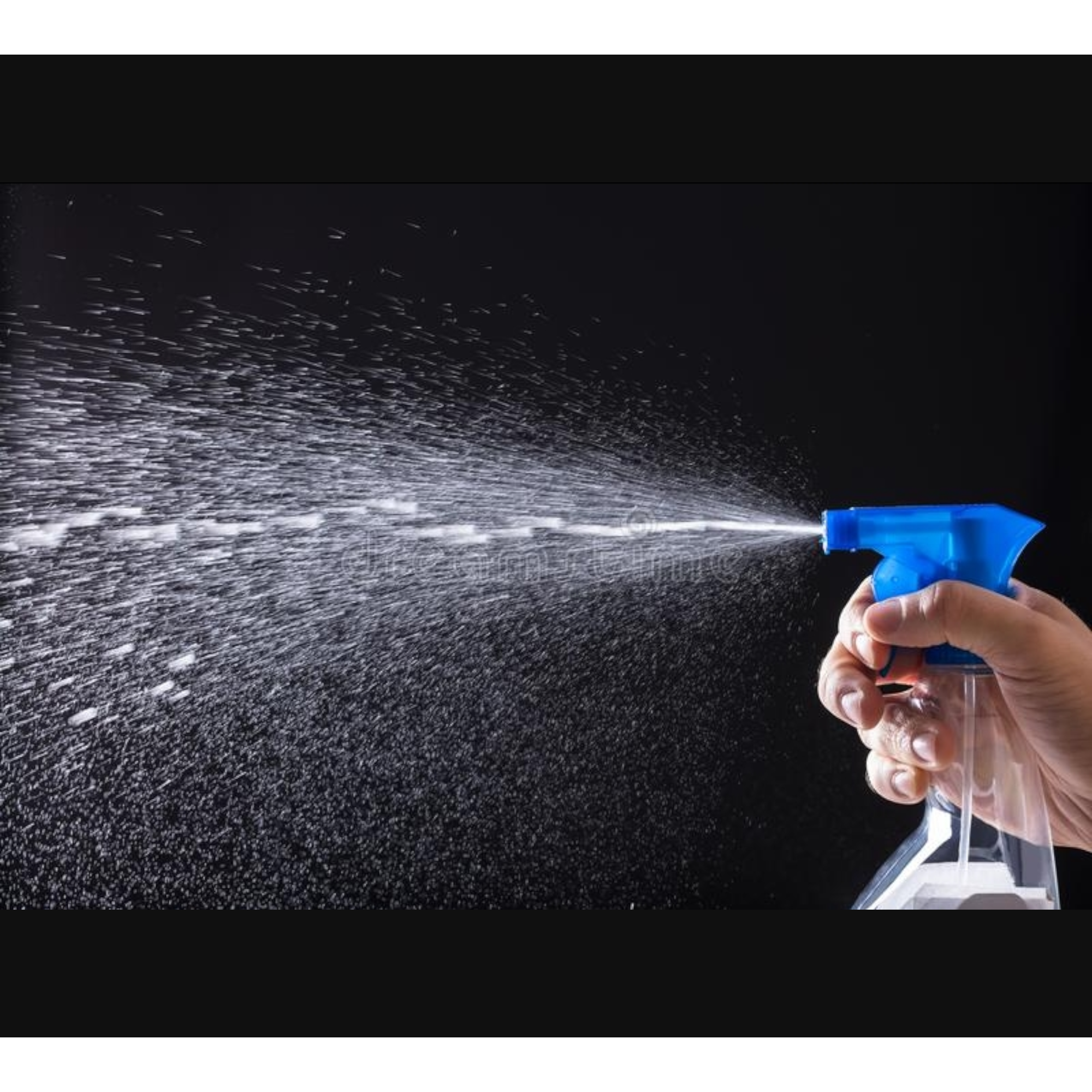 250ml PET Plastic Trigger Spray Bottle Clear Nu Ware