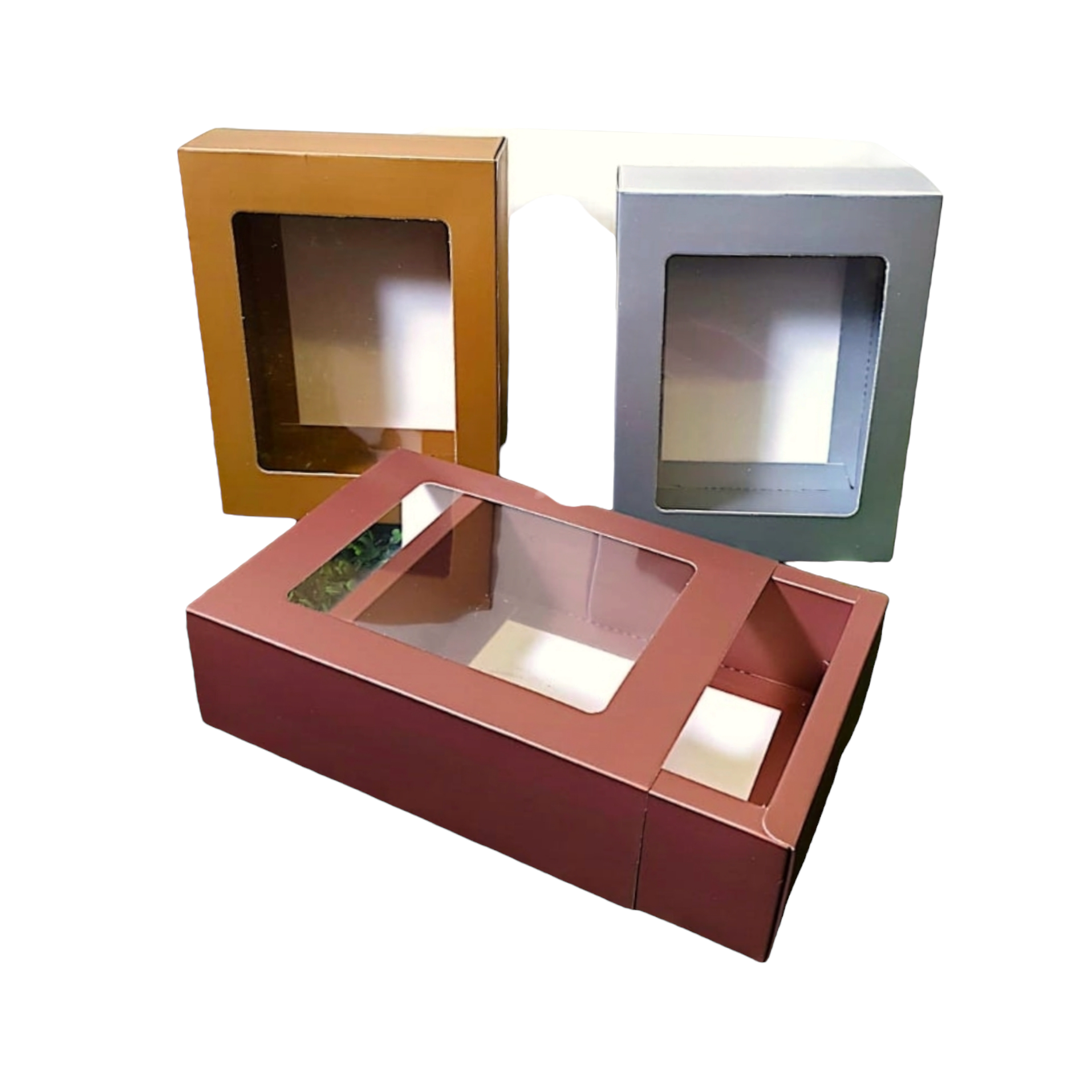 Gift Biscuit Paper Box with Paper Slide Cove 17x13x5.2cm