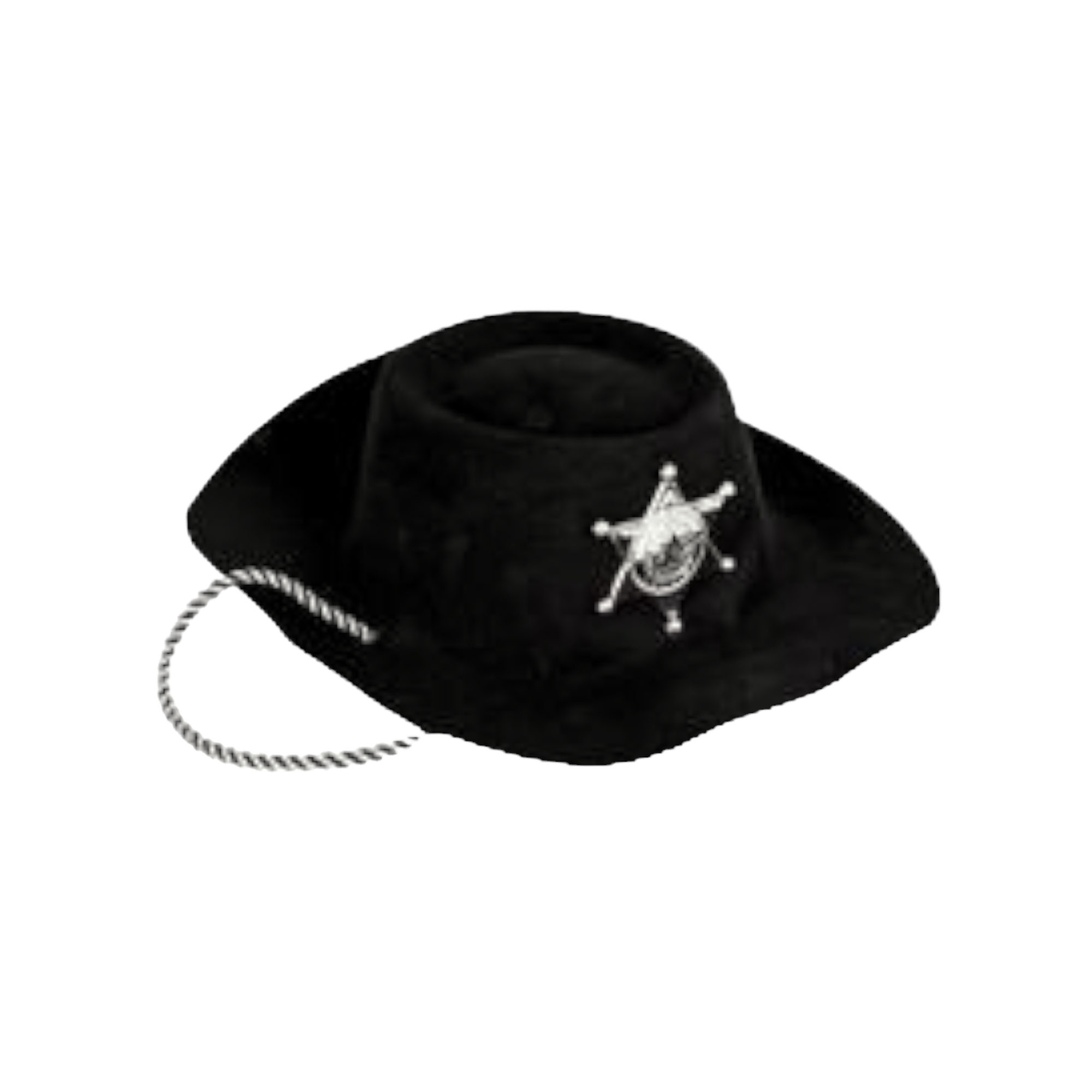 Dress Up Cowboy Part Hat PET Plastic