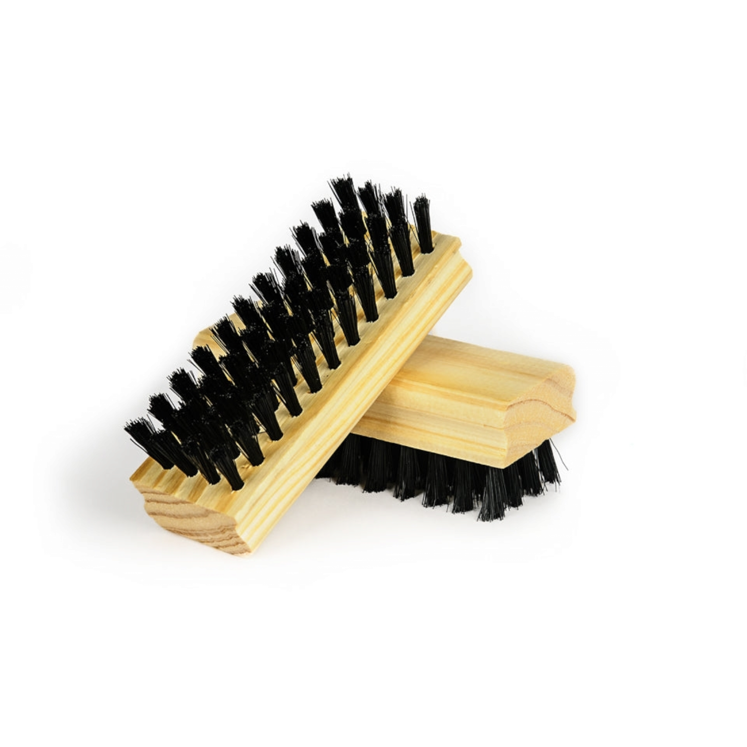 Shoe Brush 4-Row Square Black