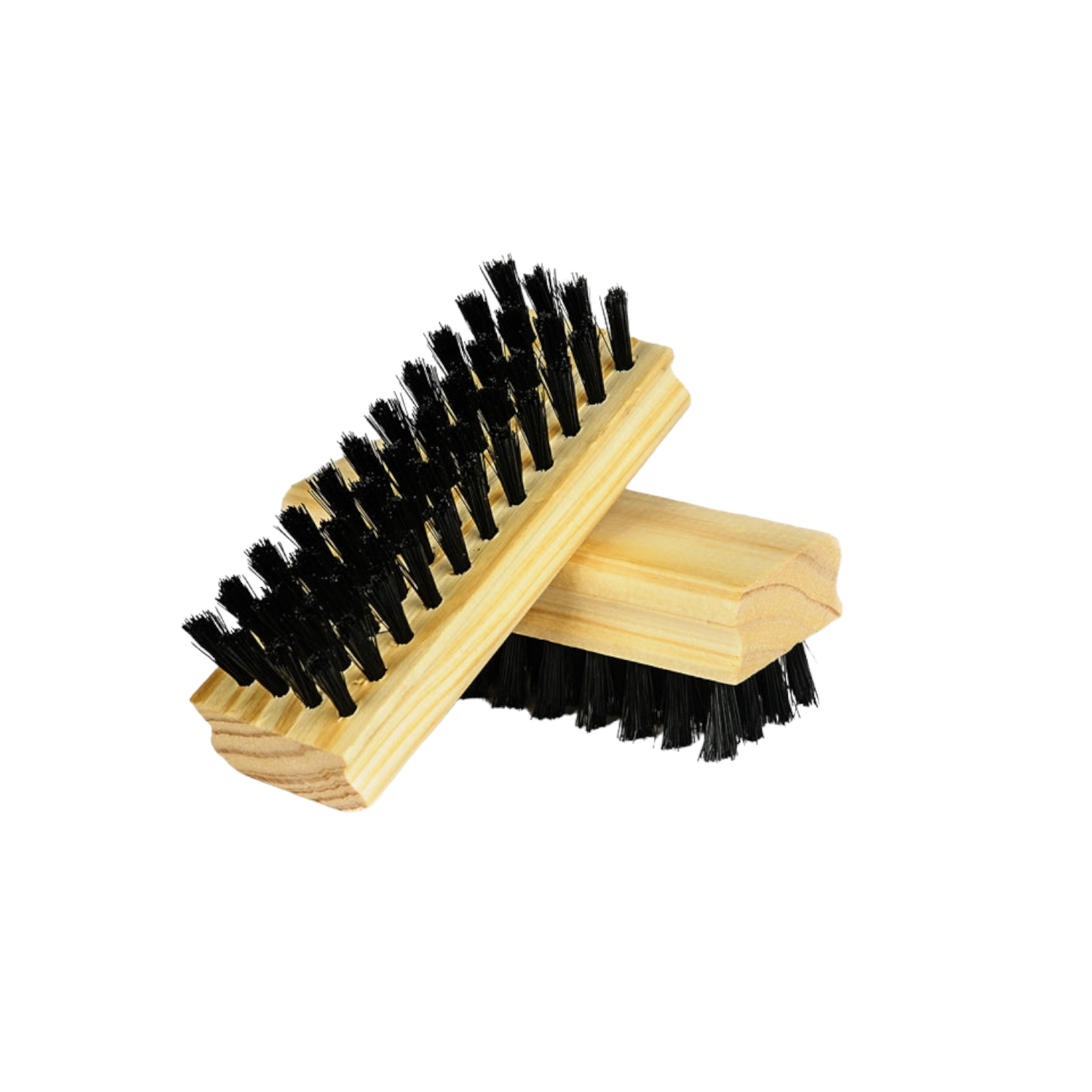 Shoe Brush 4-Row Square Black
