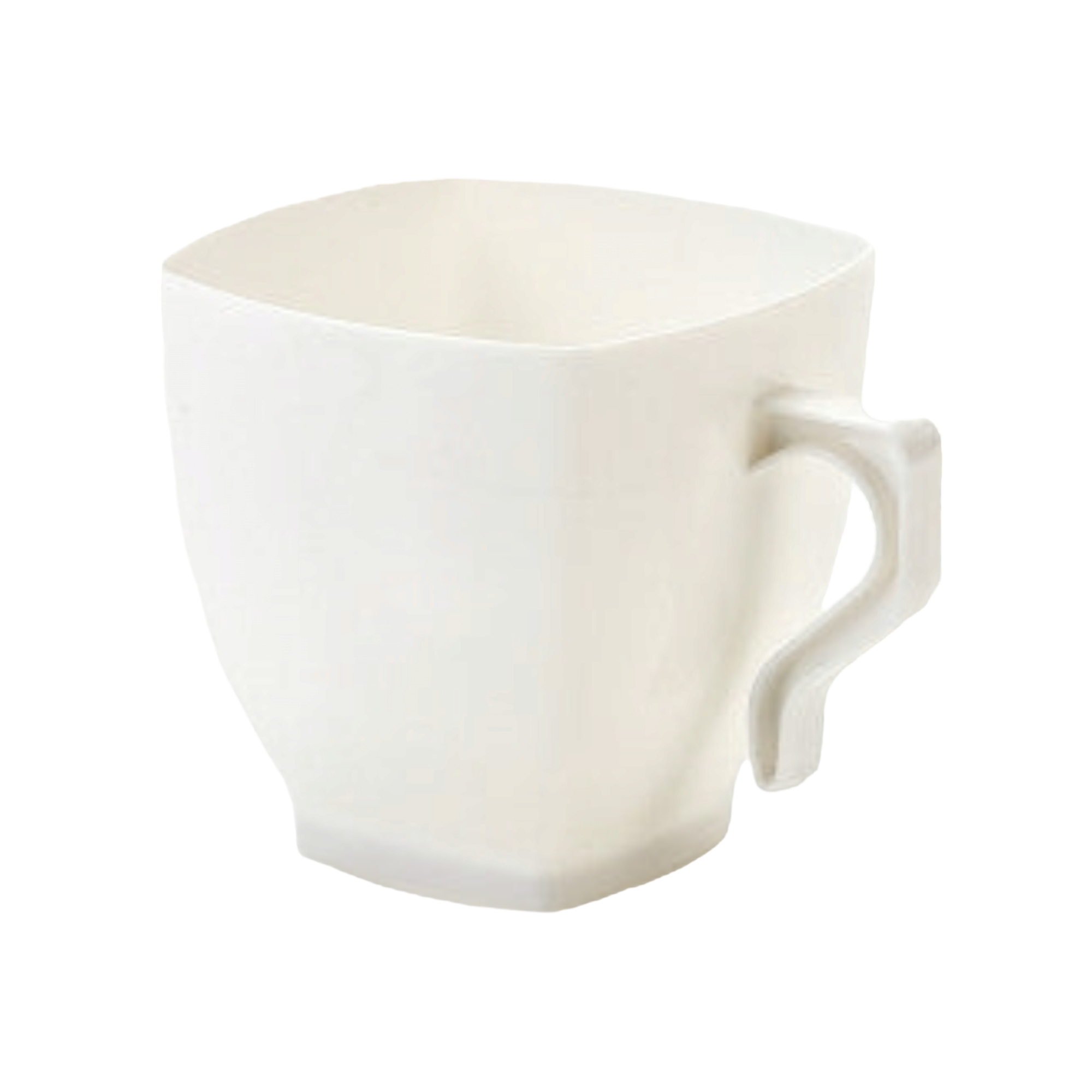 Coffee Mug 250ml PP White PP Plastic 12pack