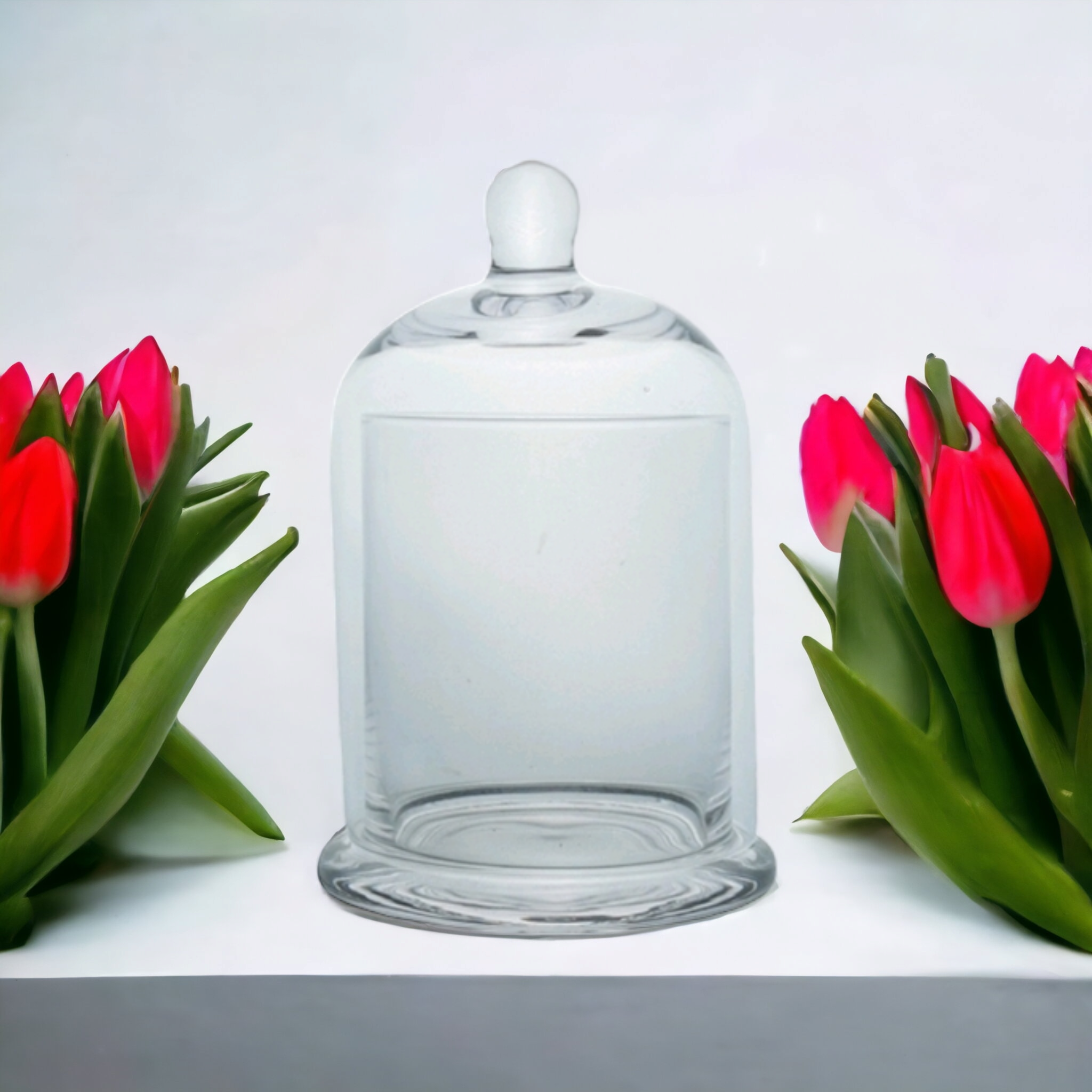 Pasabahce Basic Glass Dome Jam Jar 15.5x10cm