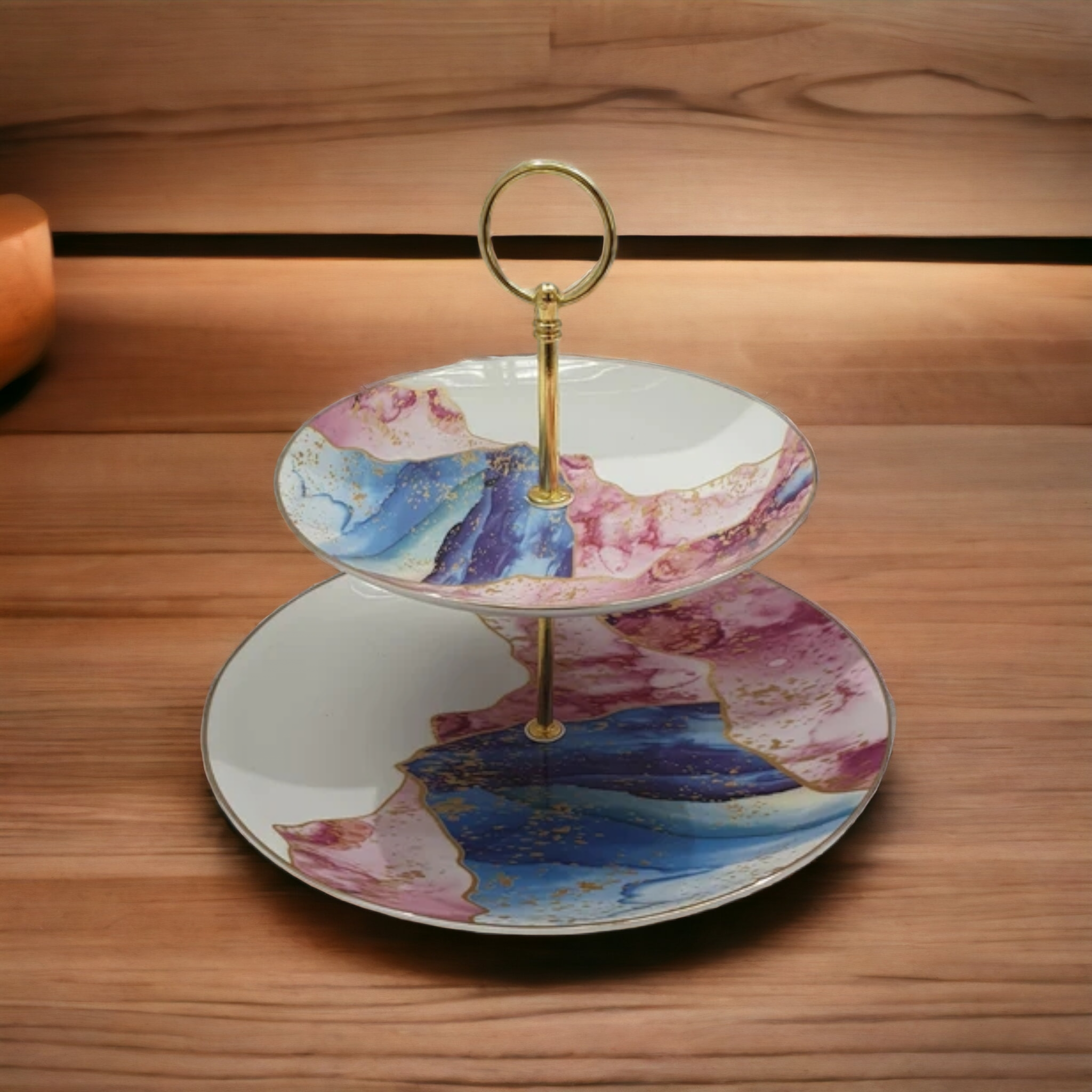 Patisserie Cake Server Stand 2 Tier - 2 Layer SGN2456