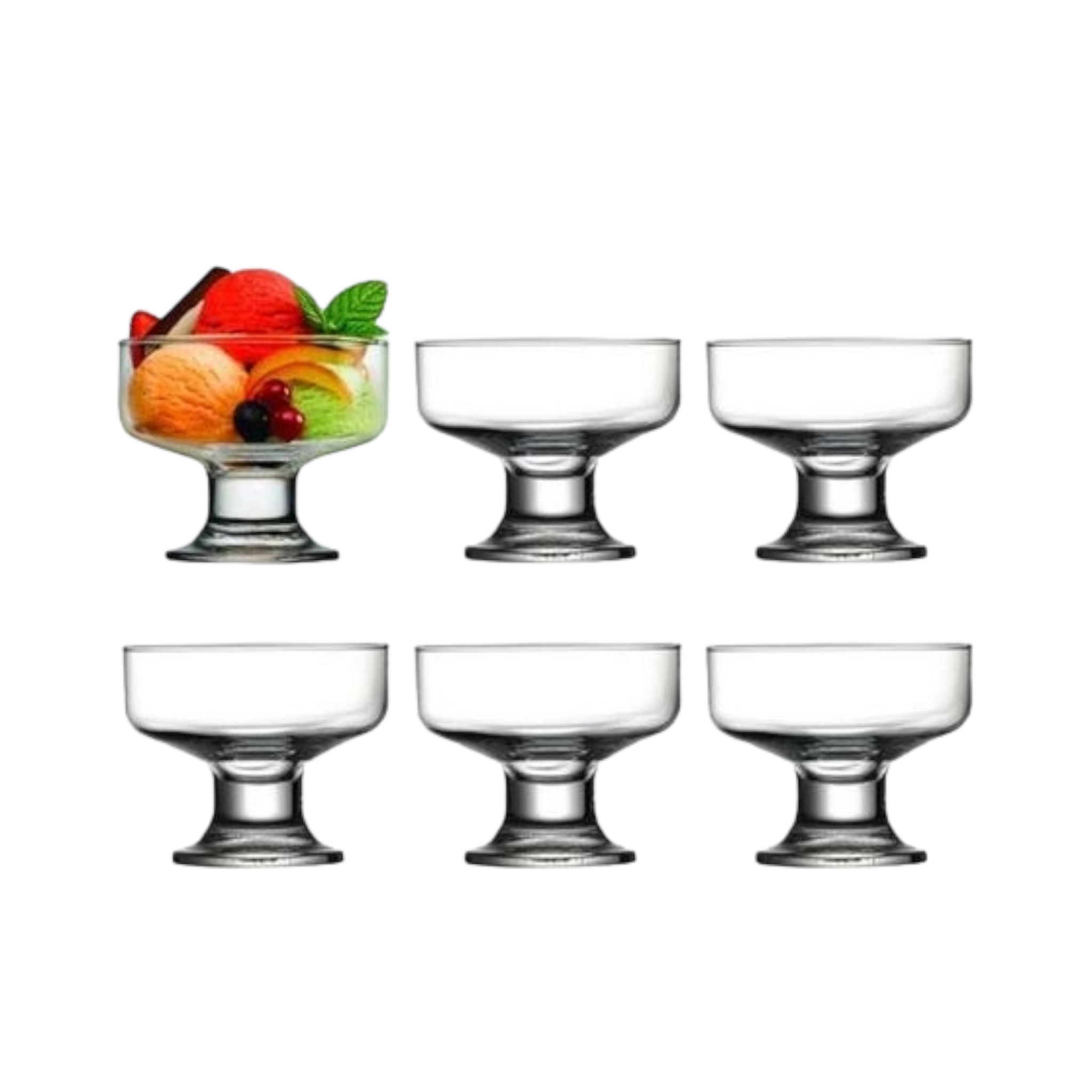 Pasabahce Iceville Ice Cream Dessert Bowl Iceville 6pack