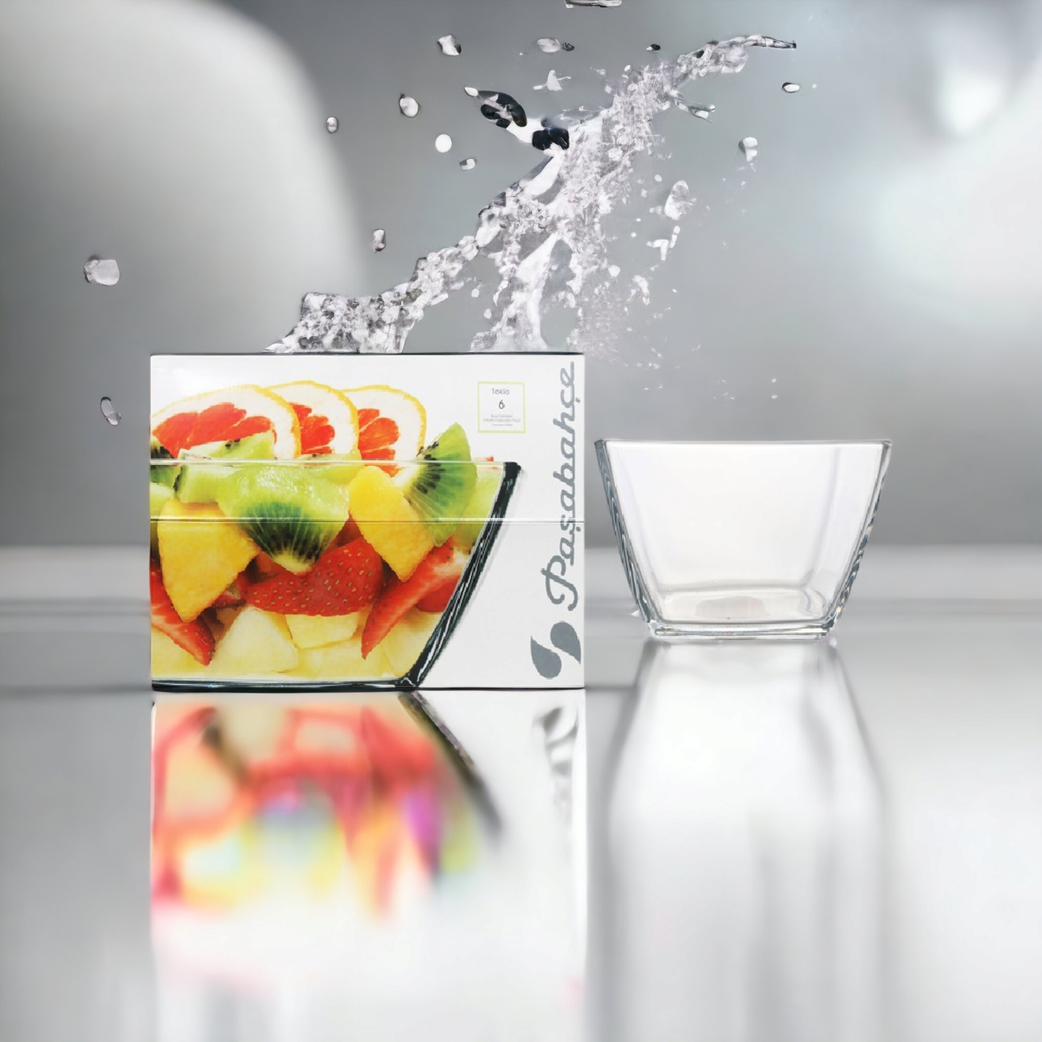 Pasabahce Tokio Glass Ice Cream Dessert Bowl 12.5cm 6pack 23174