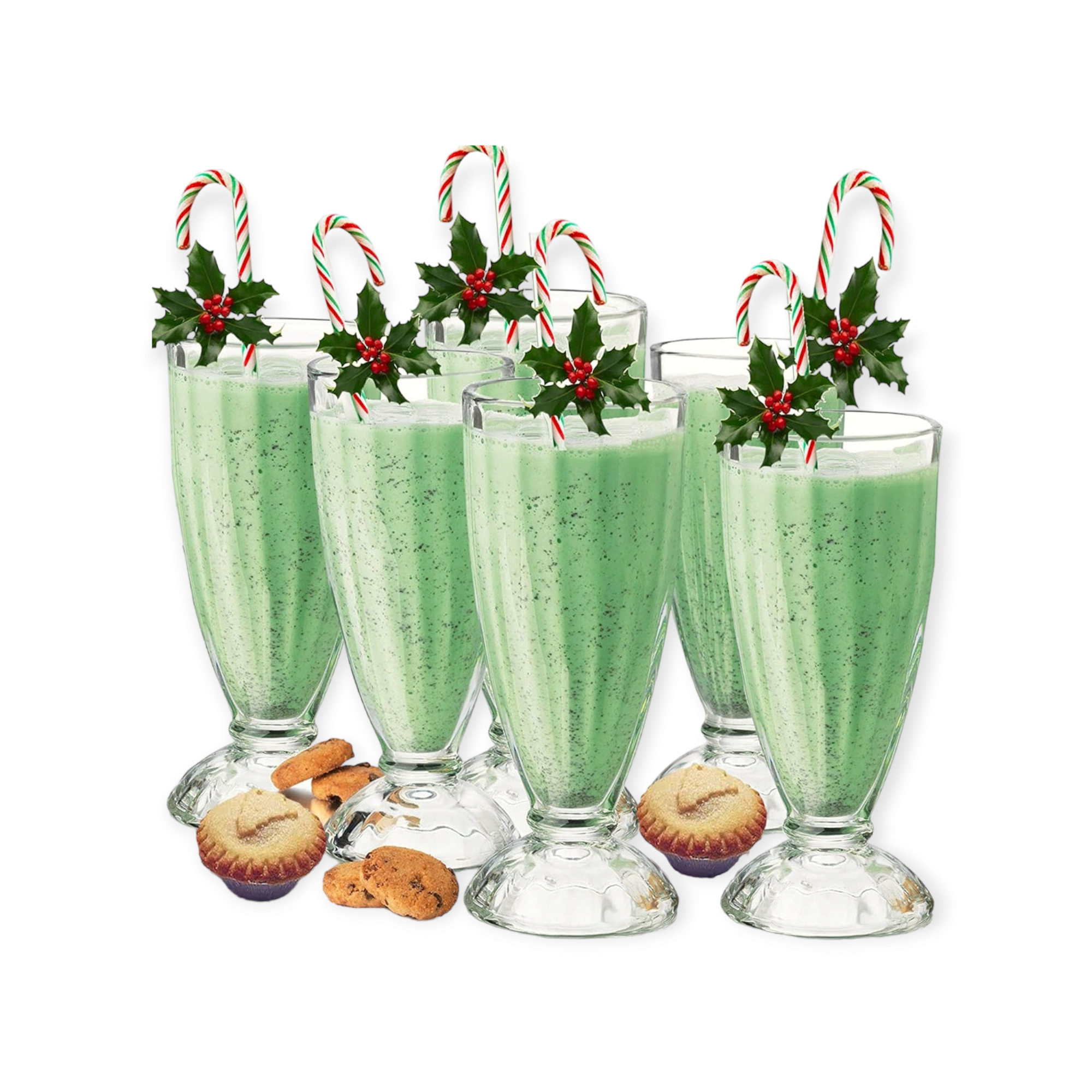 Totally Home Milkshake Glass 6pc Set 355ml TH21