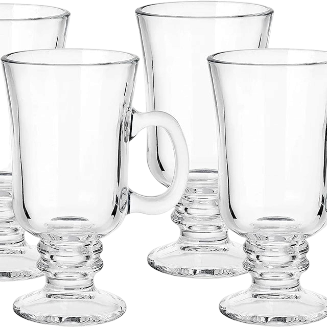 Irish Coffee Mug 230ml Footed with handle 6pack