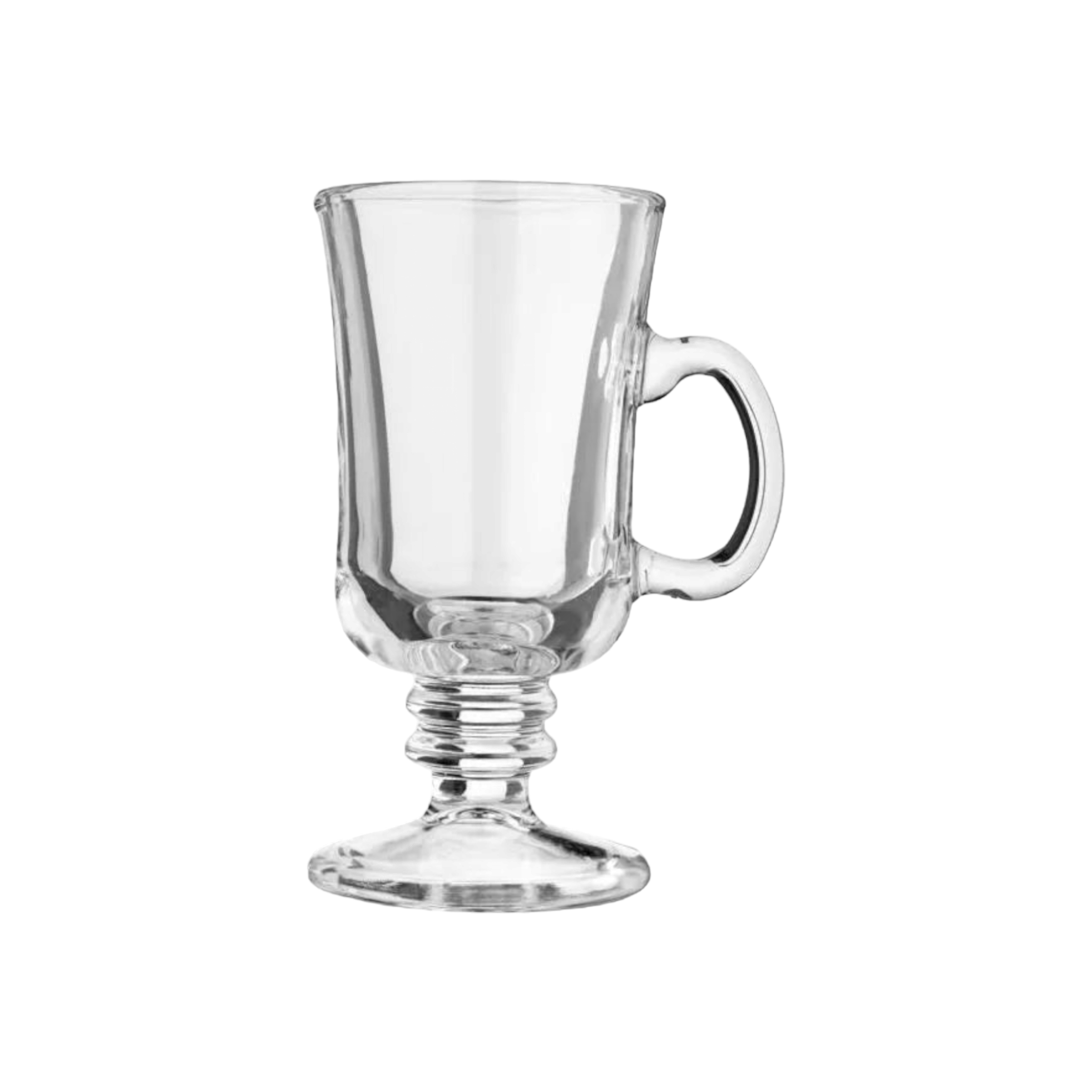 Irish Coffee Mug 230ml Footed with handle 6pack