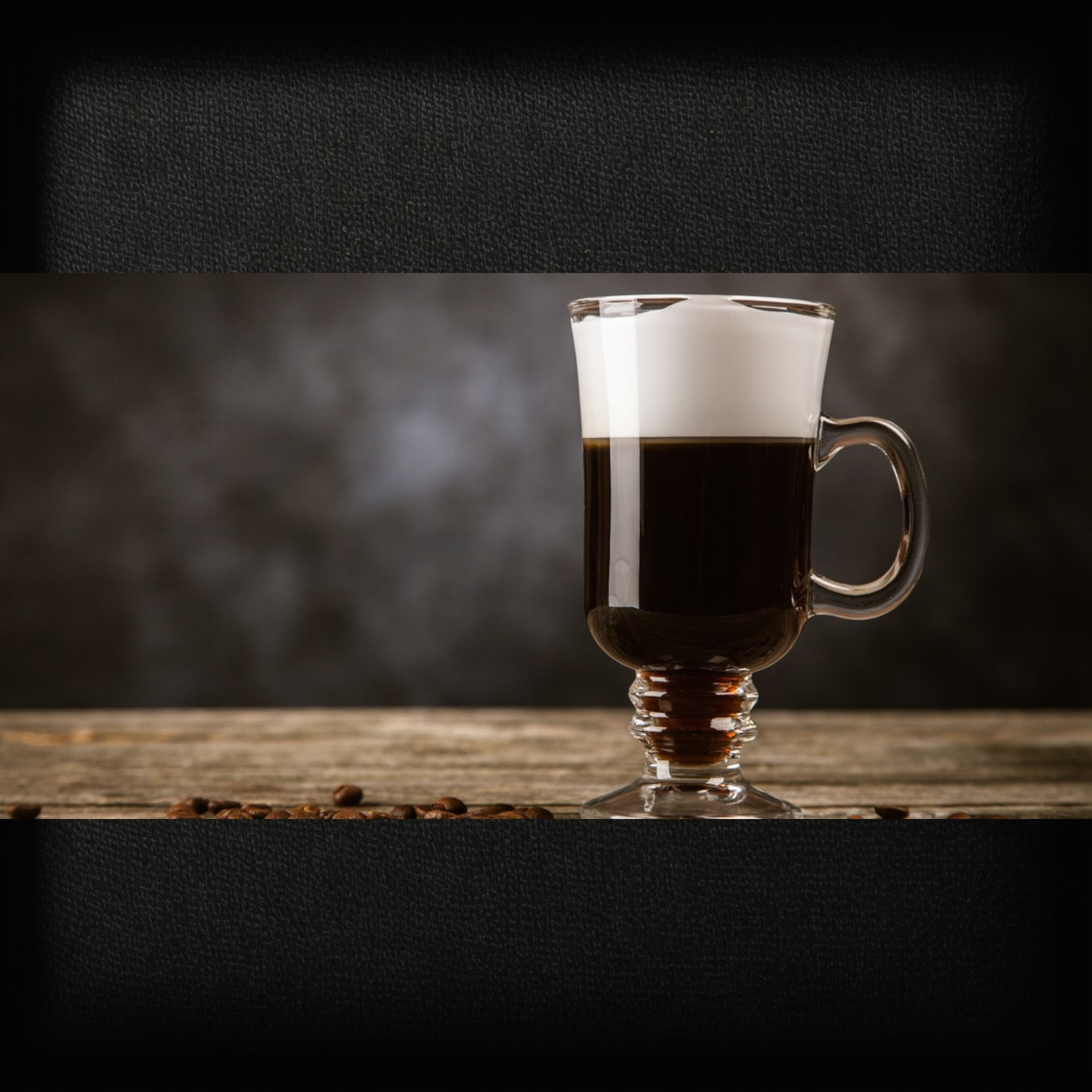 Irish Coffee Mug 230ml Footed with handle 6pack