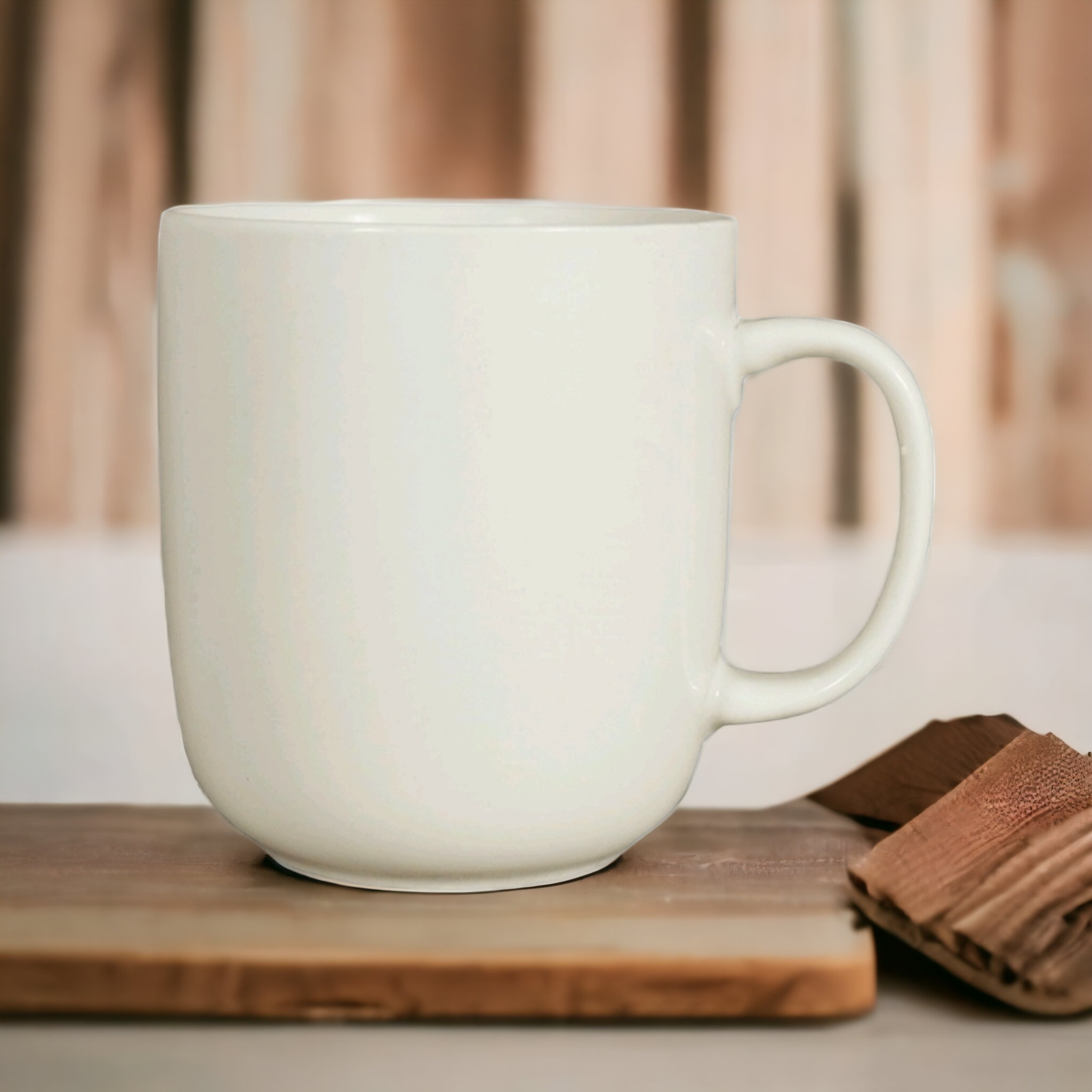 Ceramic Coffee Mug White 400ml 34010