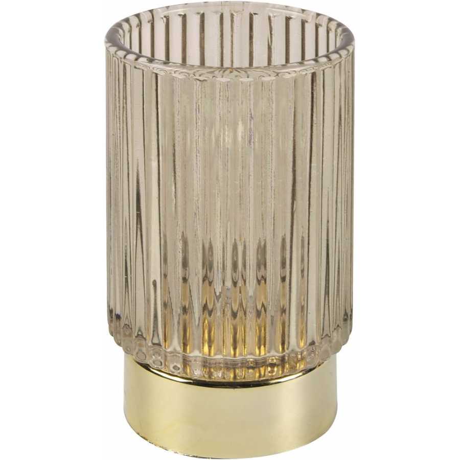 Tealight Glass Holder 8x13cm 21633