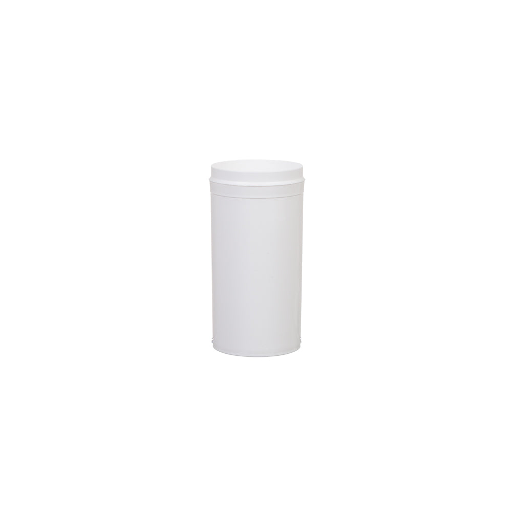 Plastic Securitainer White Container 185ml with Lid 49x100 1pc