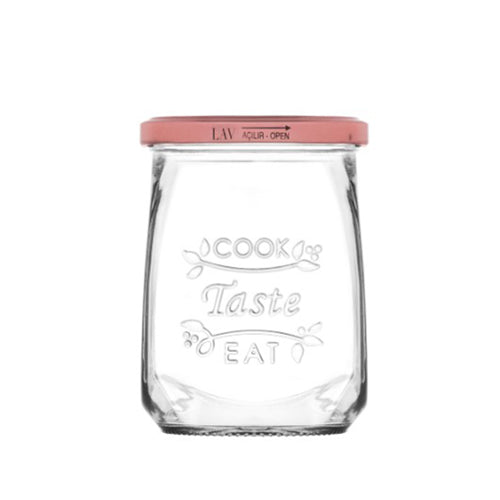 LAV Glass Canister Jar 500ml SGN1867