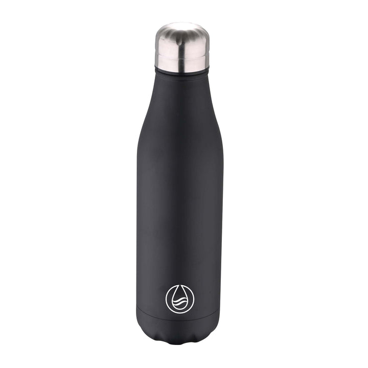 Bergner Sports Vacuum Flask 500ml Black Cola Bottle Stainless Steel SGN2188