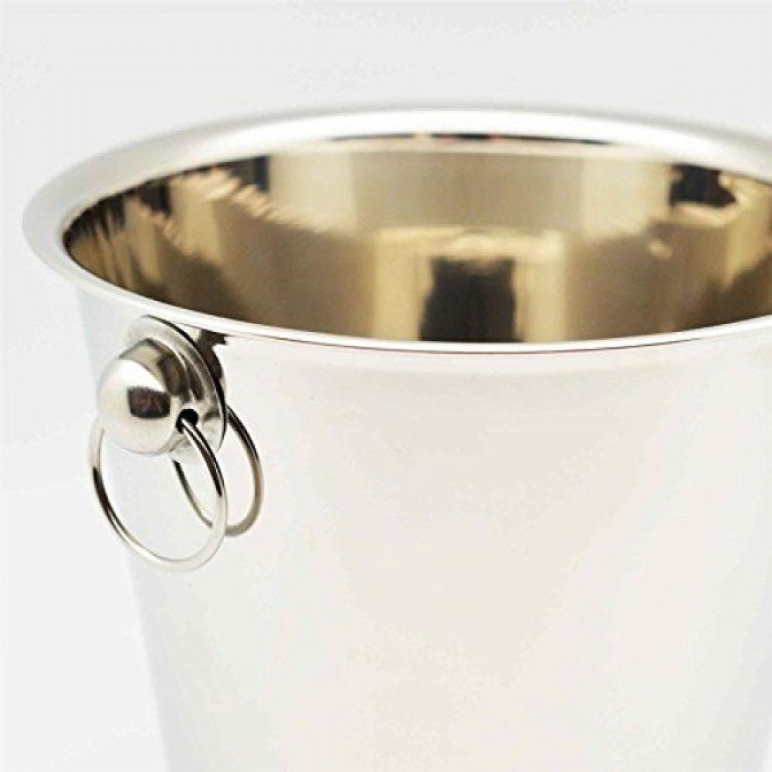 Stainless Steel Ice Bucket 22x21.5cm with Knob SS317