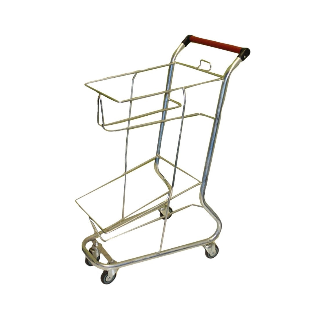 Shopping Trolley Double Basket