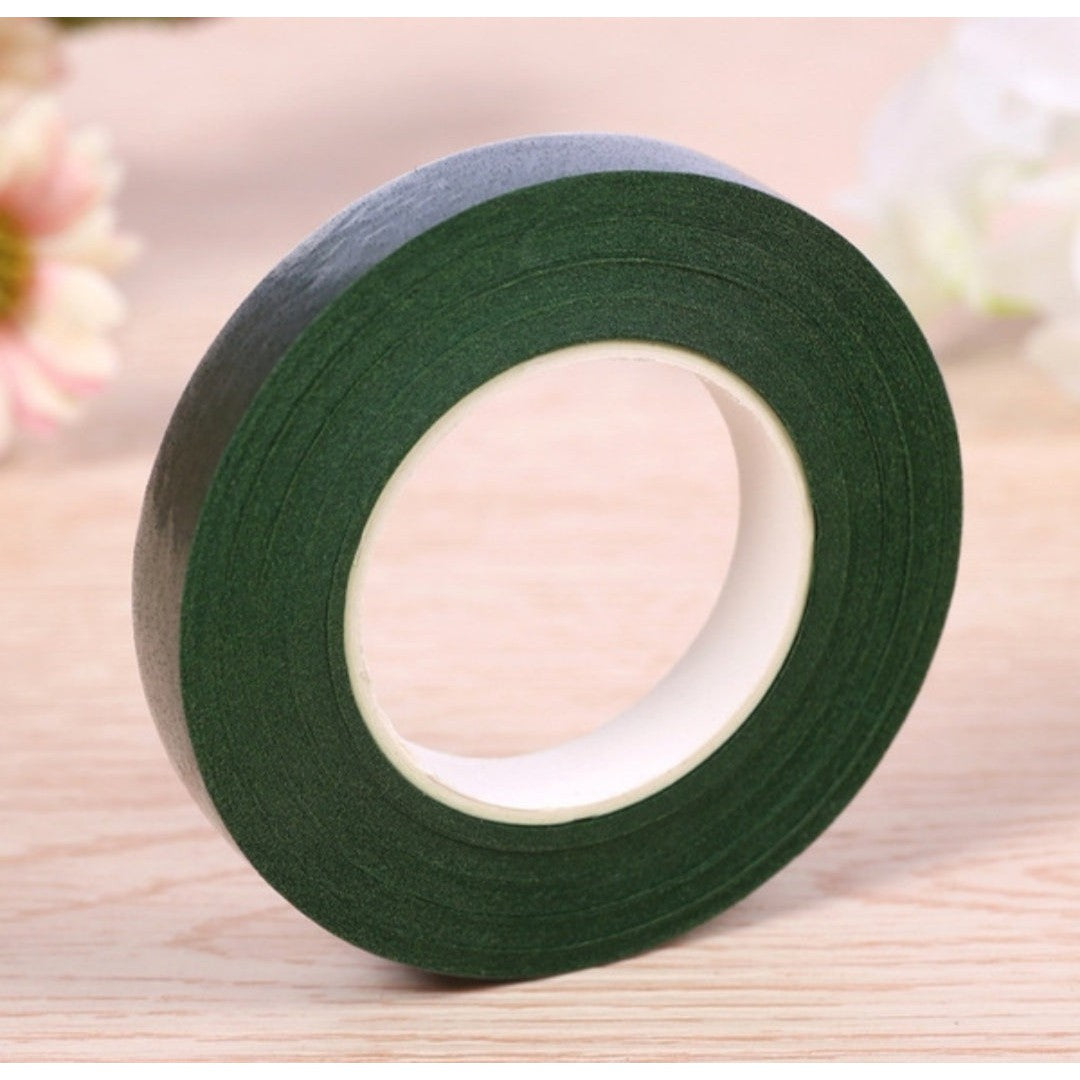 Floral Tape Green 1.2cmx27m 30-Yards