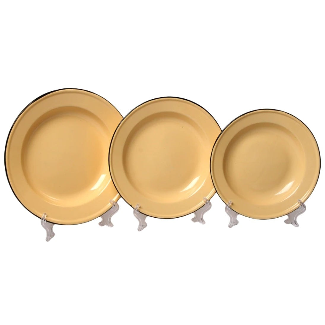 Kango Enamel Soup Plate 22cm