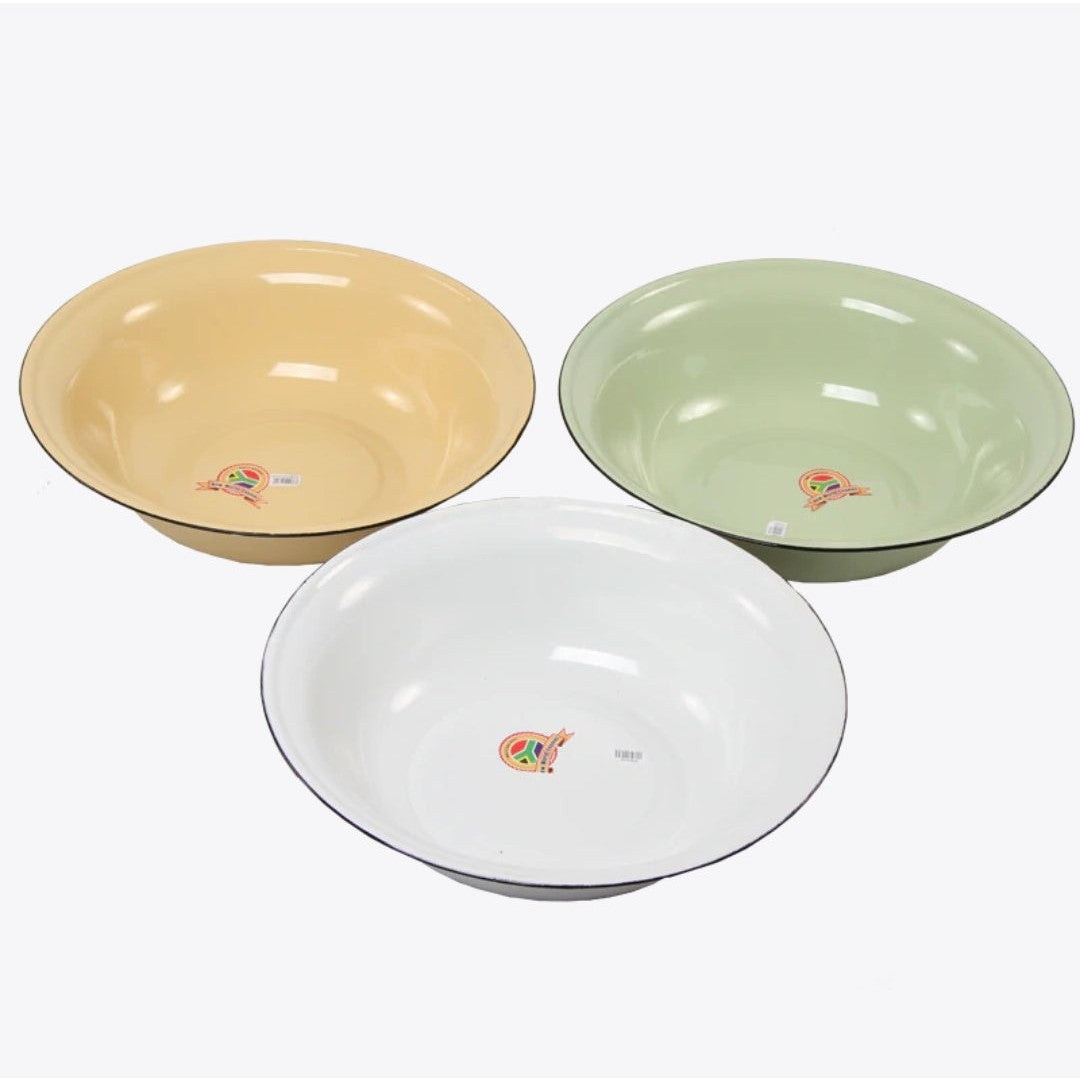 Enamel Wash Basin 34cm New World