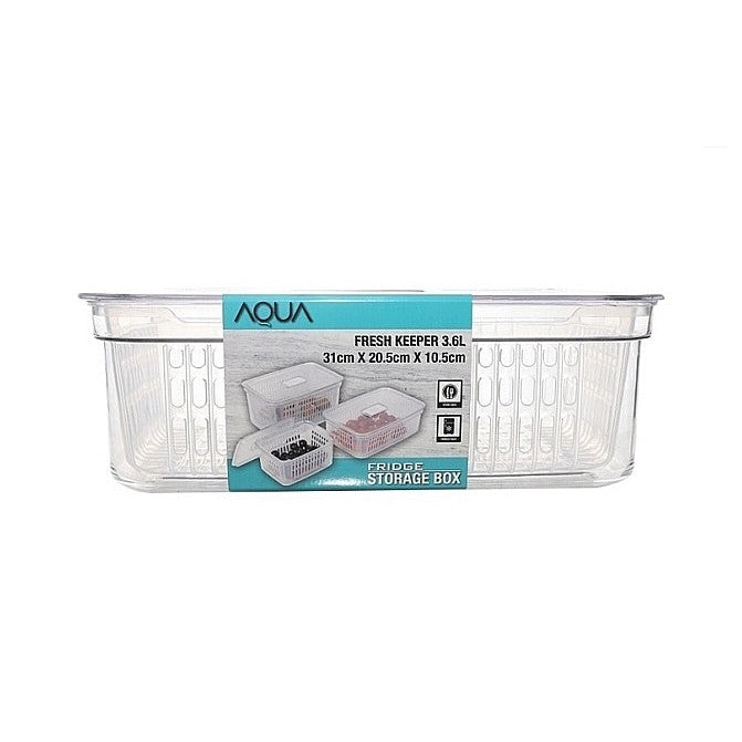 Aqua Fresh Keeper 3.6L Fridge Storage Box 10361