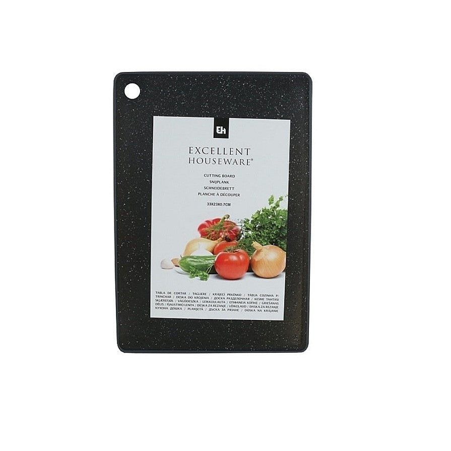 Cutting Board 33x23cm Black 21651