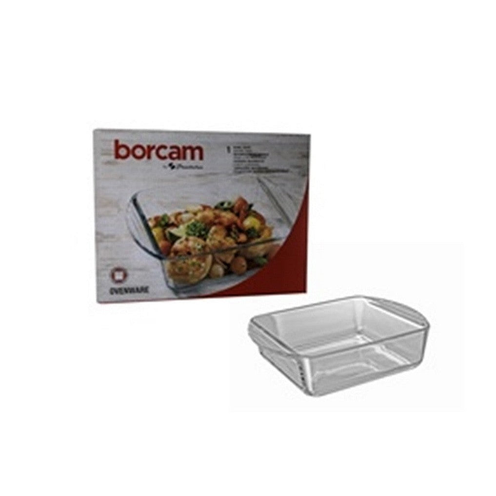 Borcam Glass Serving Dish Tray 1040mm Square 23843