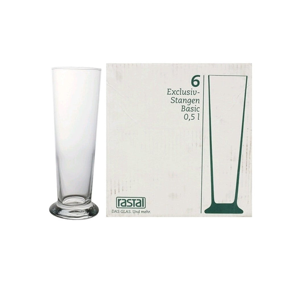 Pasabahce Rastal Glass Tumbler 400ml Beer 6pcs Set 40573