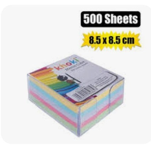 Khoki Color Memo Reminder Note 500 sheets