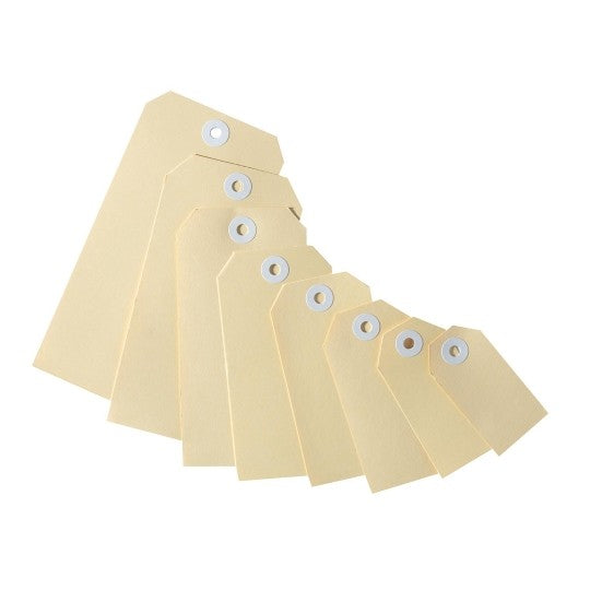 Manilla Buff Tags No.7 159x80mm 234gsm 500pack