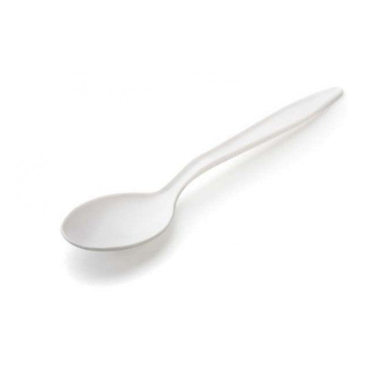 Disposable Teaspoons White 100pack