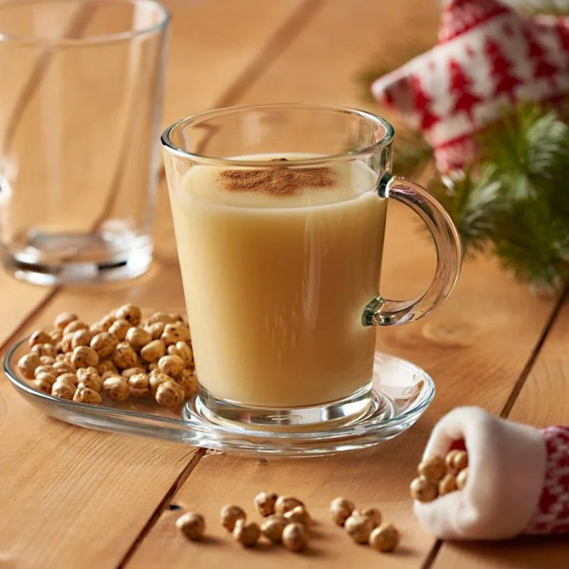 Pasabahce Tribecca Café Latte Mug 400ml with Plate 2pc Set 23581