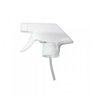 PET Trigger Spray Curve Bottle Clear Plastic Nu Ware 250ml