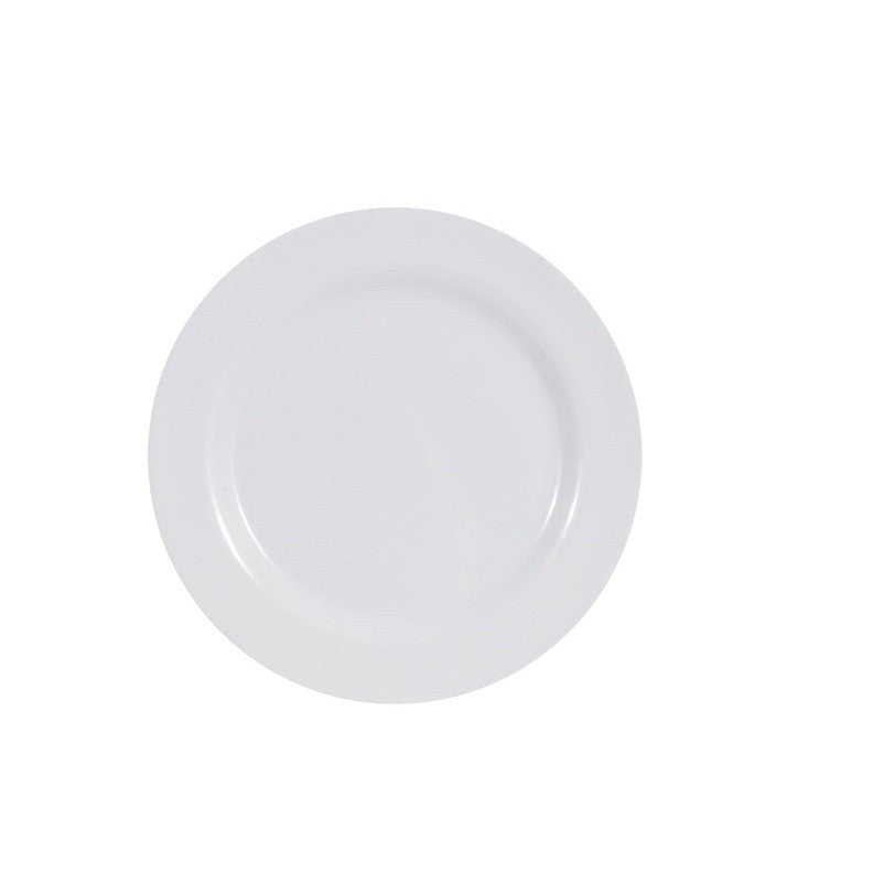 Melamine Dinner Plate 25cm White 13045