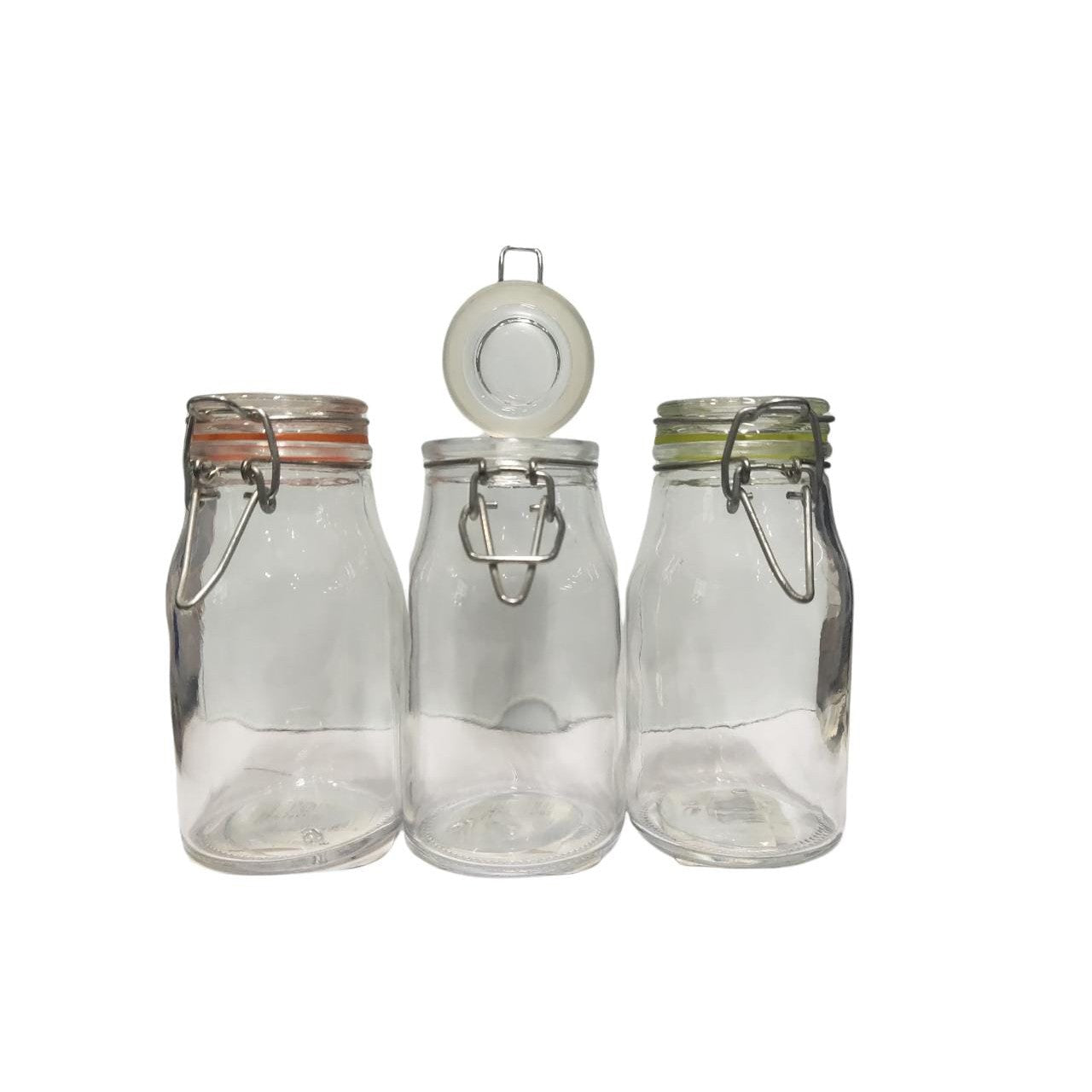 Regent Glass 175ml Mini Canister with clip Top Lid